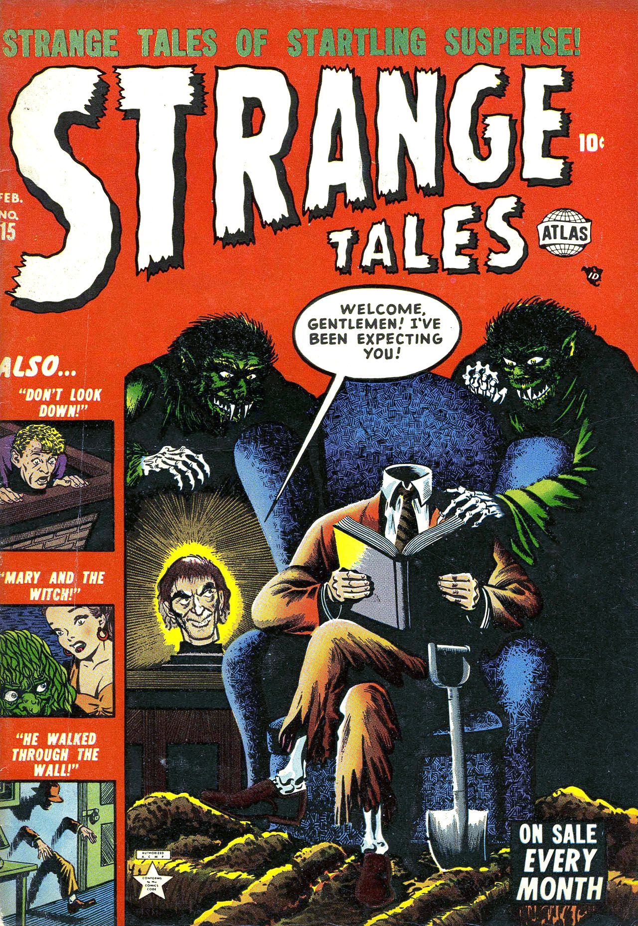 Read online Strange Tales (1951) comic -  Issue #15 - 1