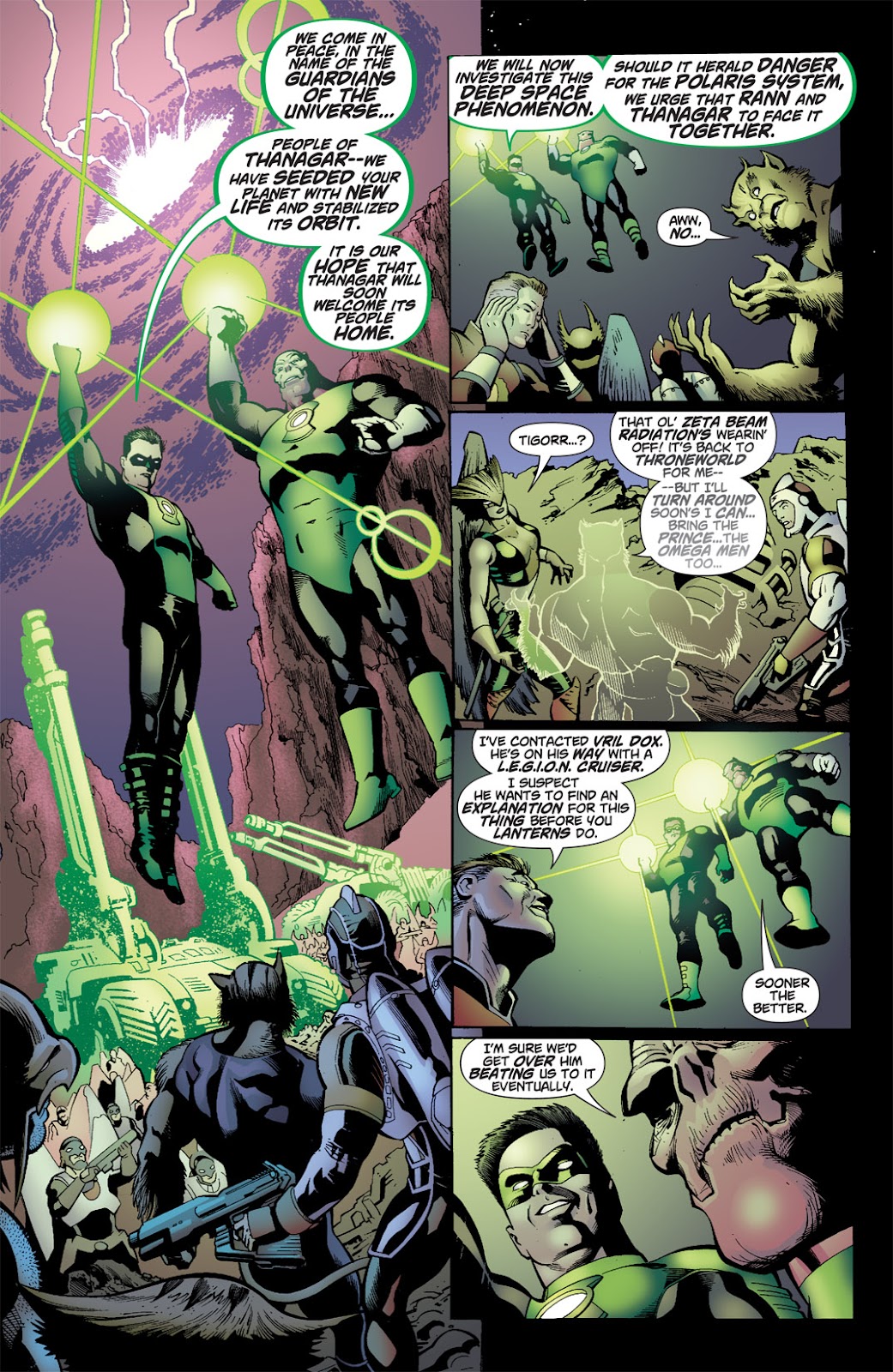 Rann/Thanagar War issue 6 - Page 18