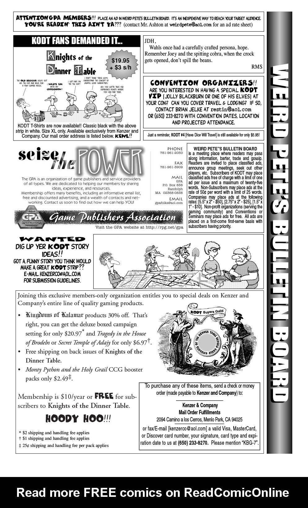 Read online Knights of the Dinner Table comic -  Issue #21 - 33