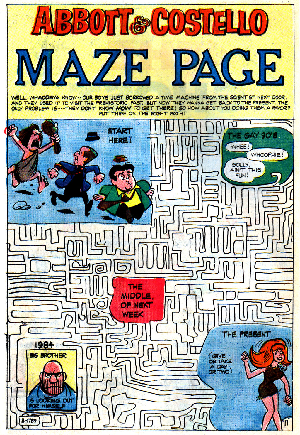 Read online Abbott & Costello comic -  Issue #7 - 16