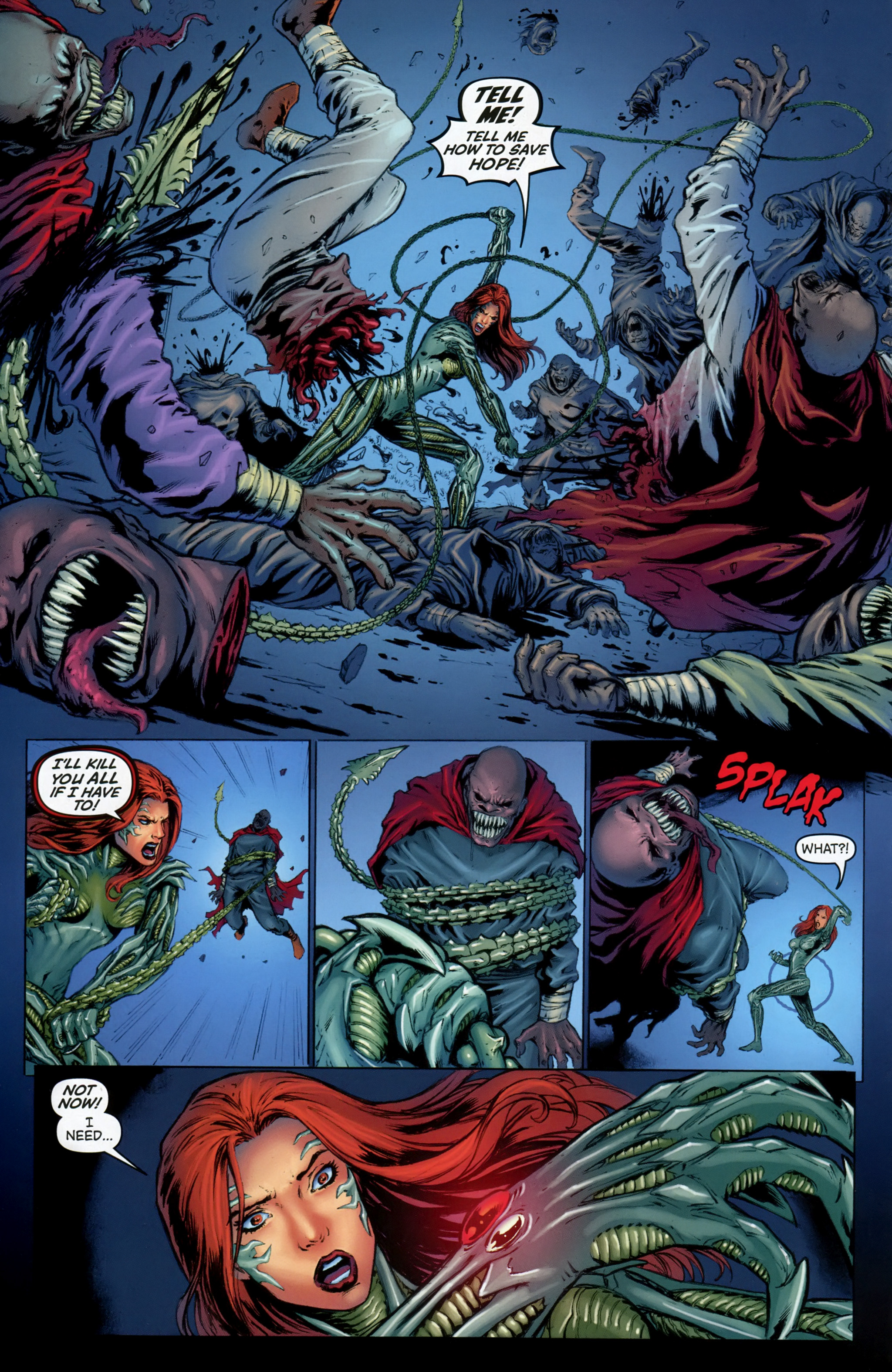 Read online Witchblade/Red Sonja comic -  Issue #4 - 19