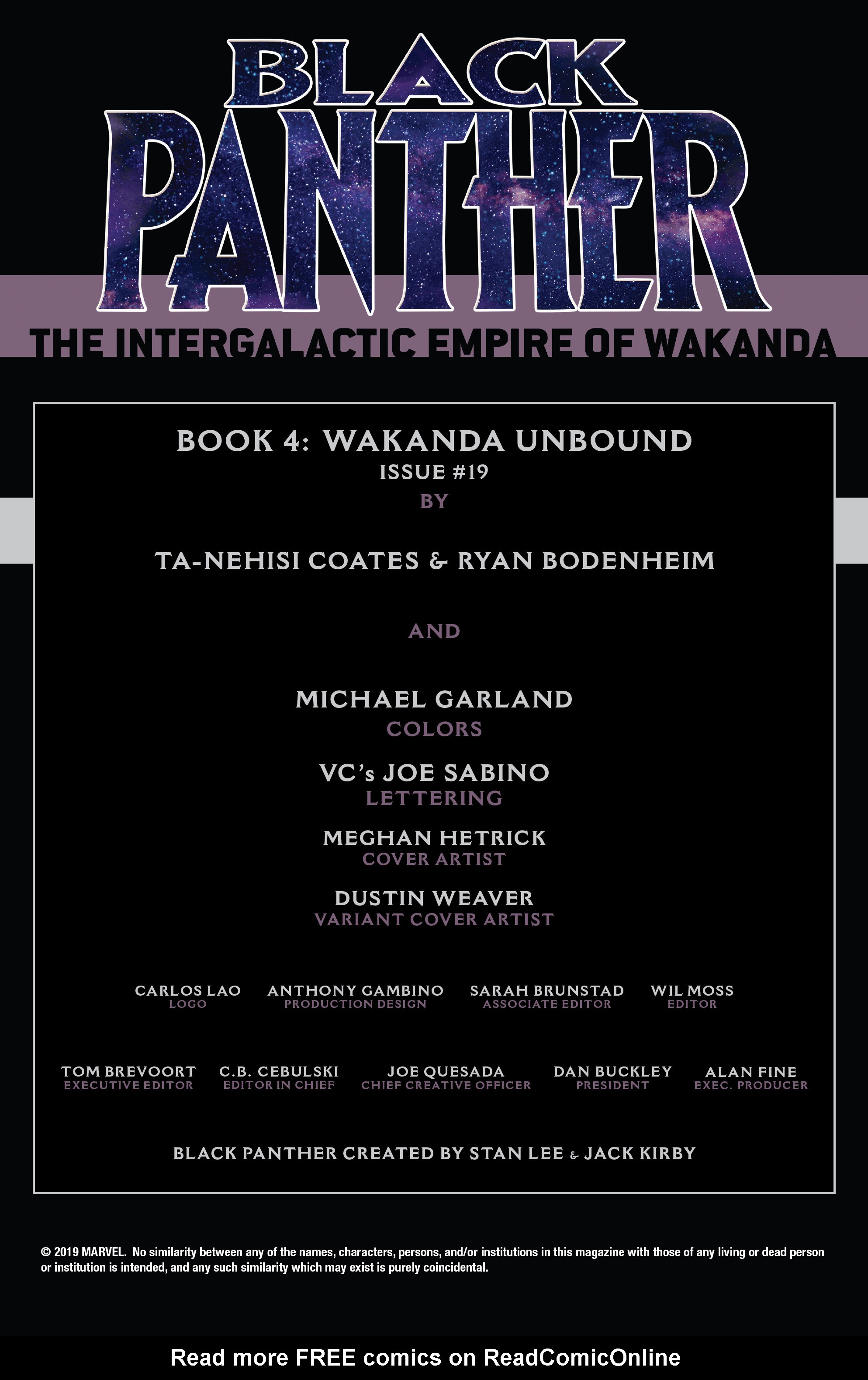 Read online Black Panther (2018) comic -  Issue #19 - 4