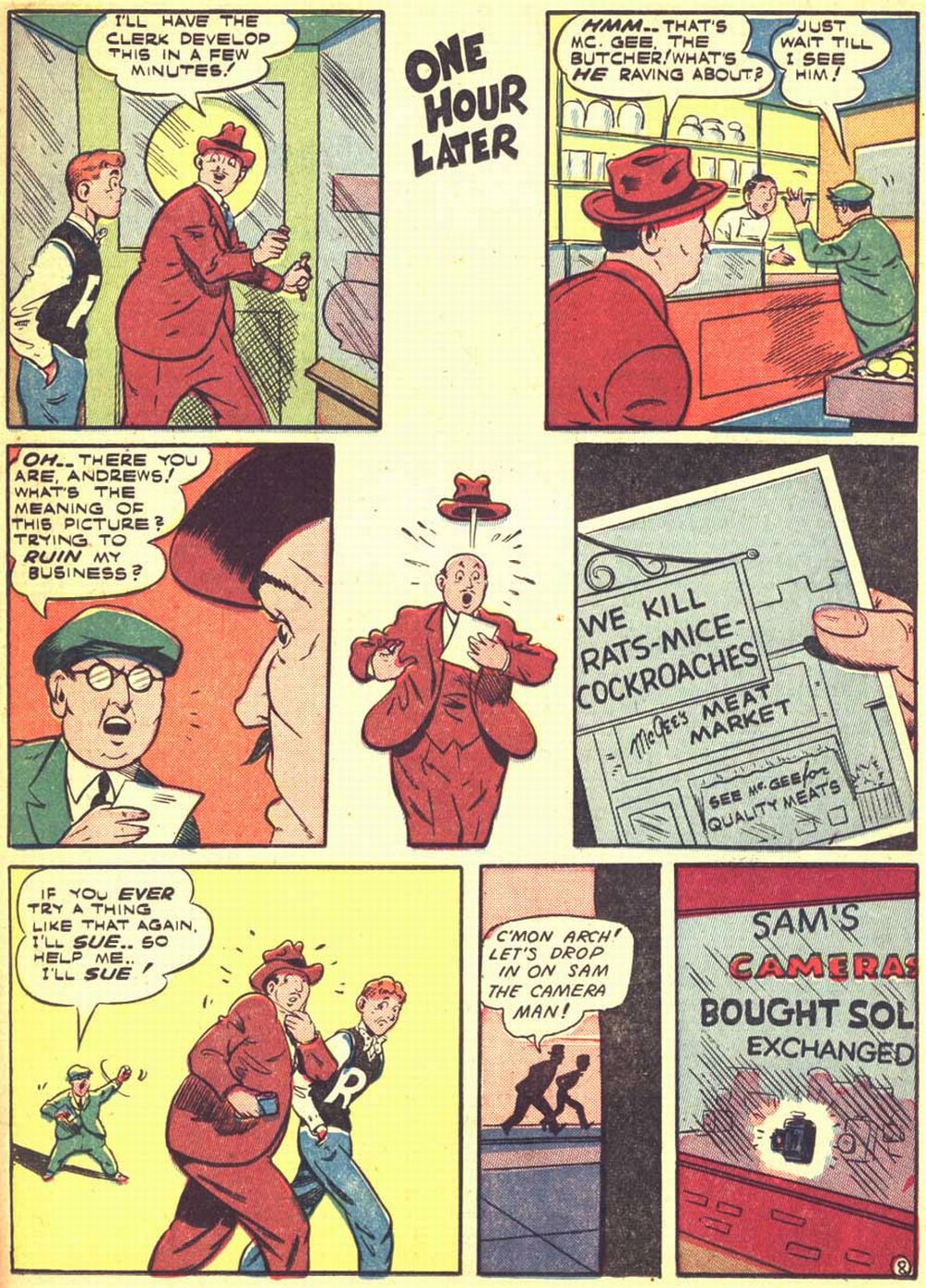 Read online Pep Comics comic -  Issue #48 - 41