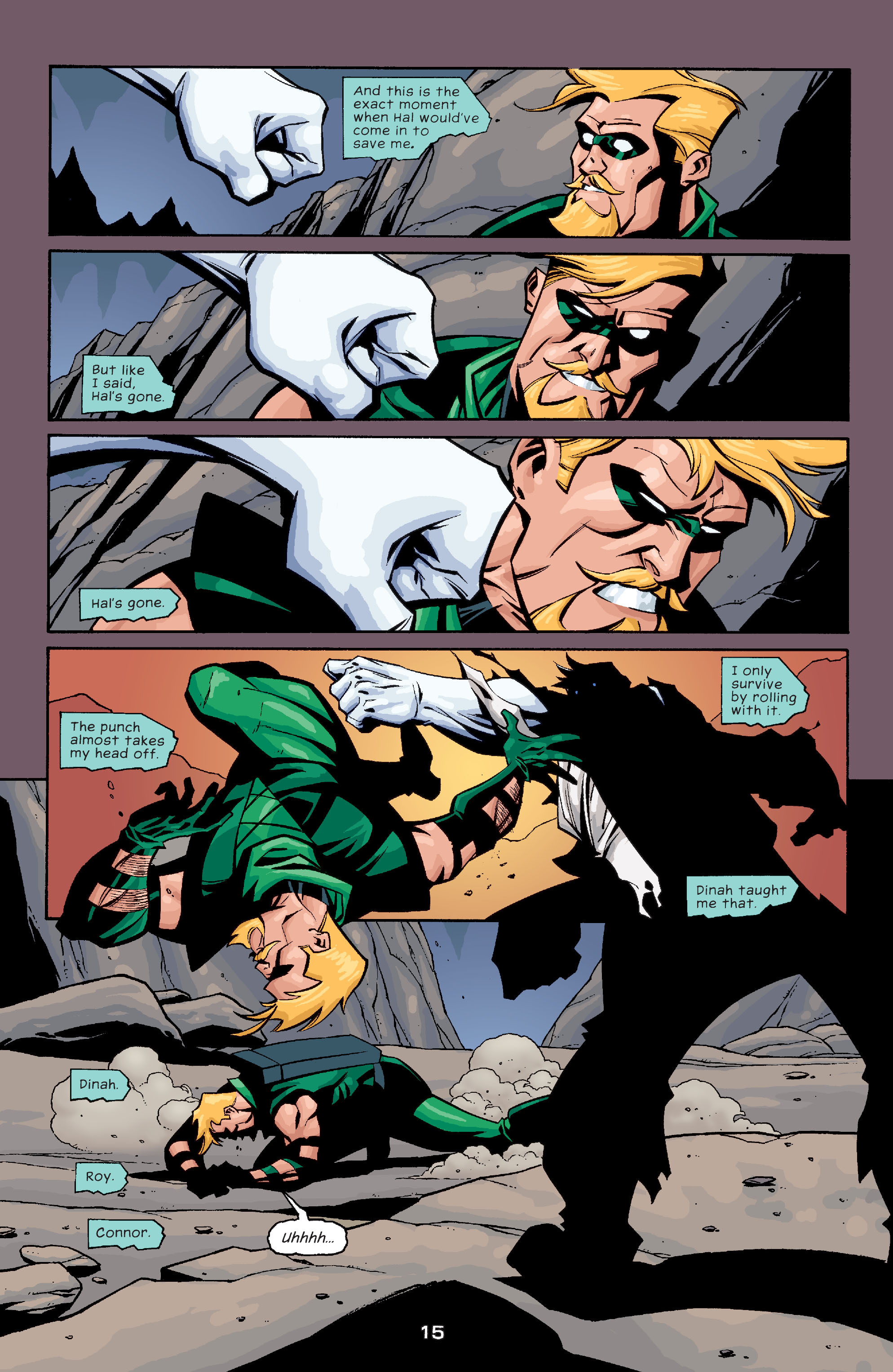 Read online Green Arrow (2001) comic -  Issue #18 - 16