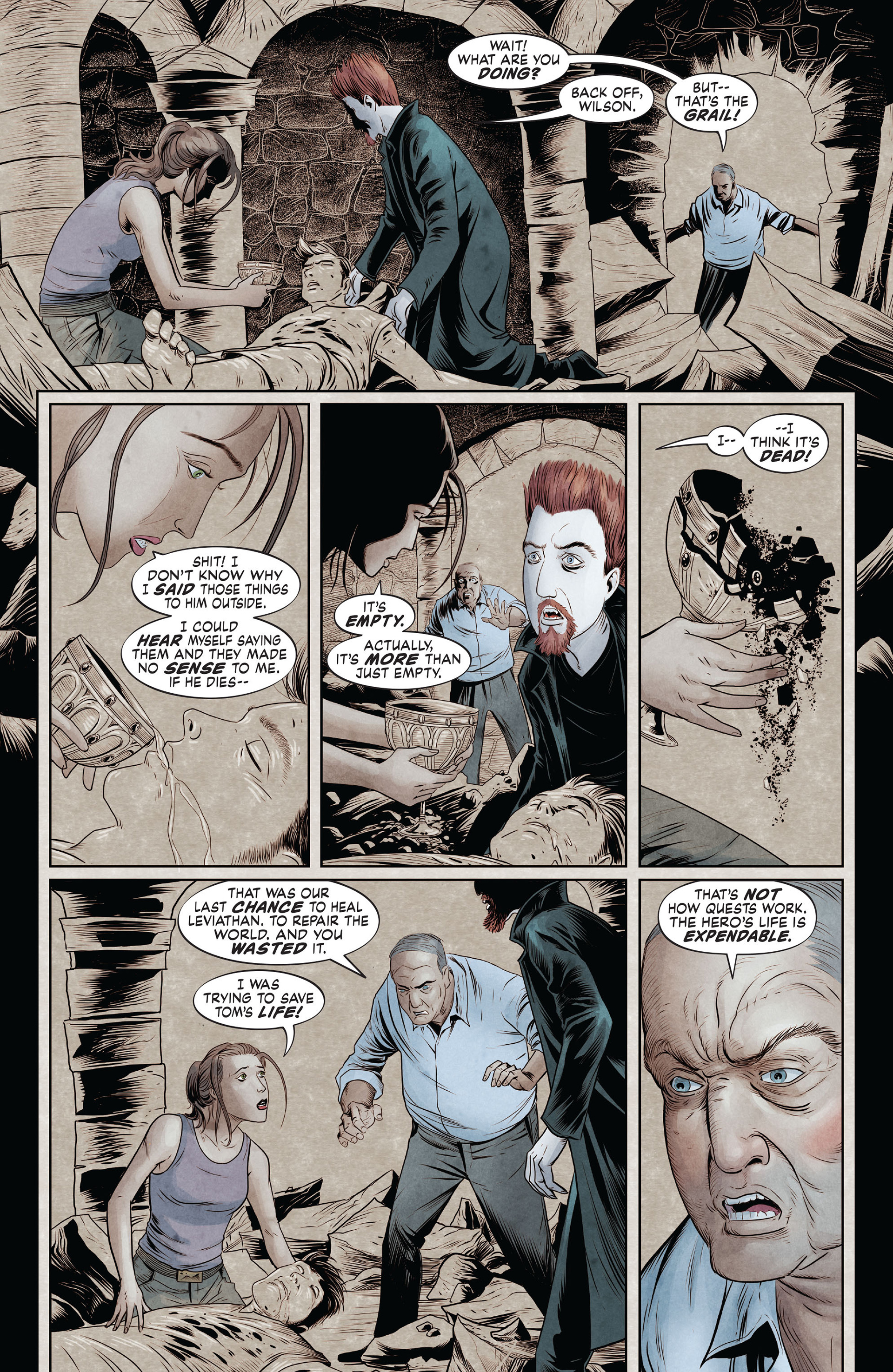 Read online The Unwritten: Apocalypse comic -  Issue #8 - 21