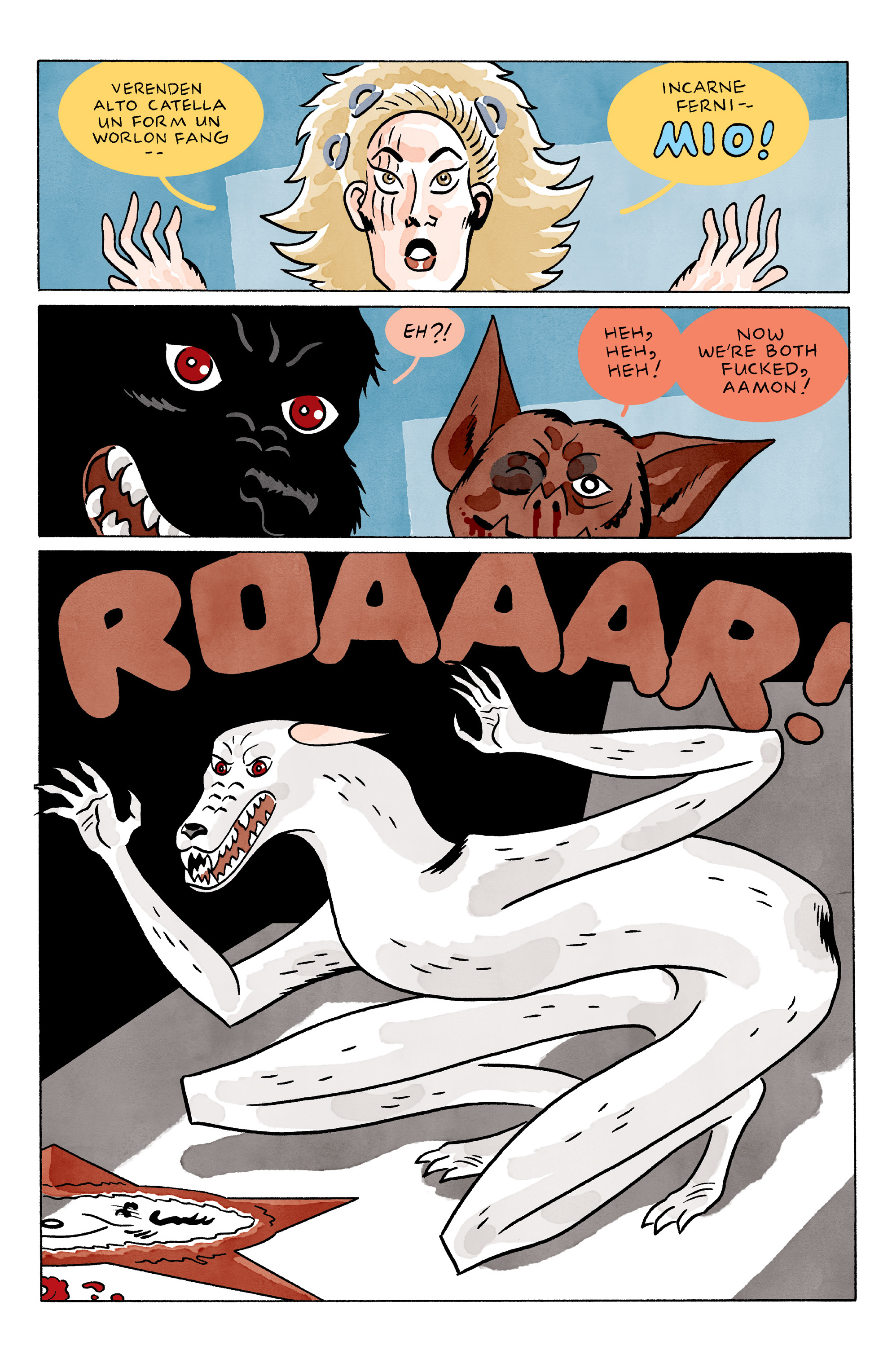 Read online She Wolf comic -  Issue #4 - 17