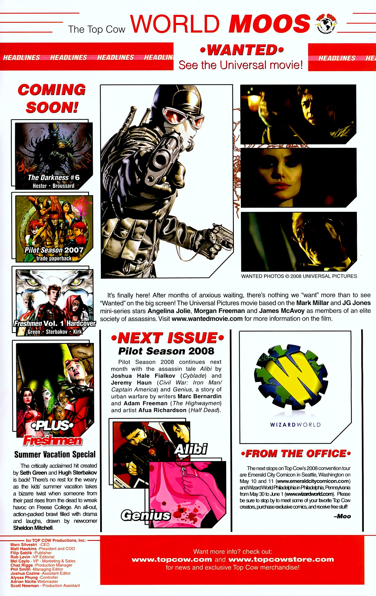 Read online Pilot Season 2008 comic -  Issue # Lady Pendragon - 25