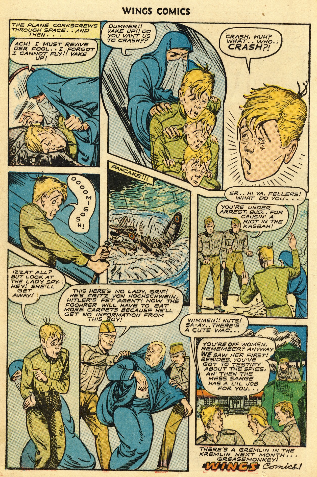 Read online Wings Comics comic -  Issue #46 - 20