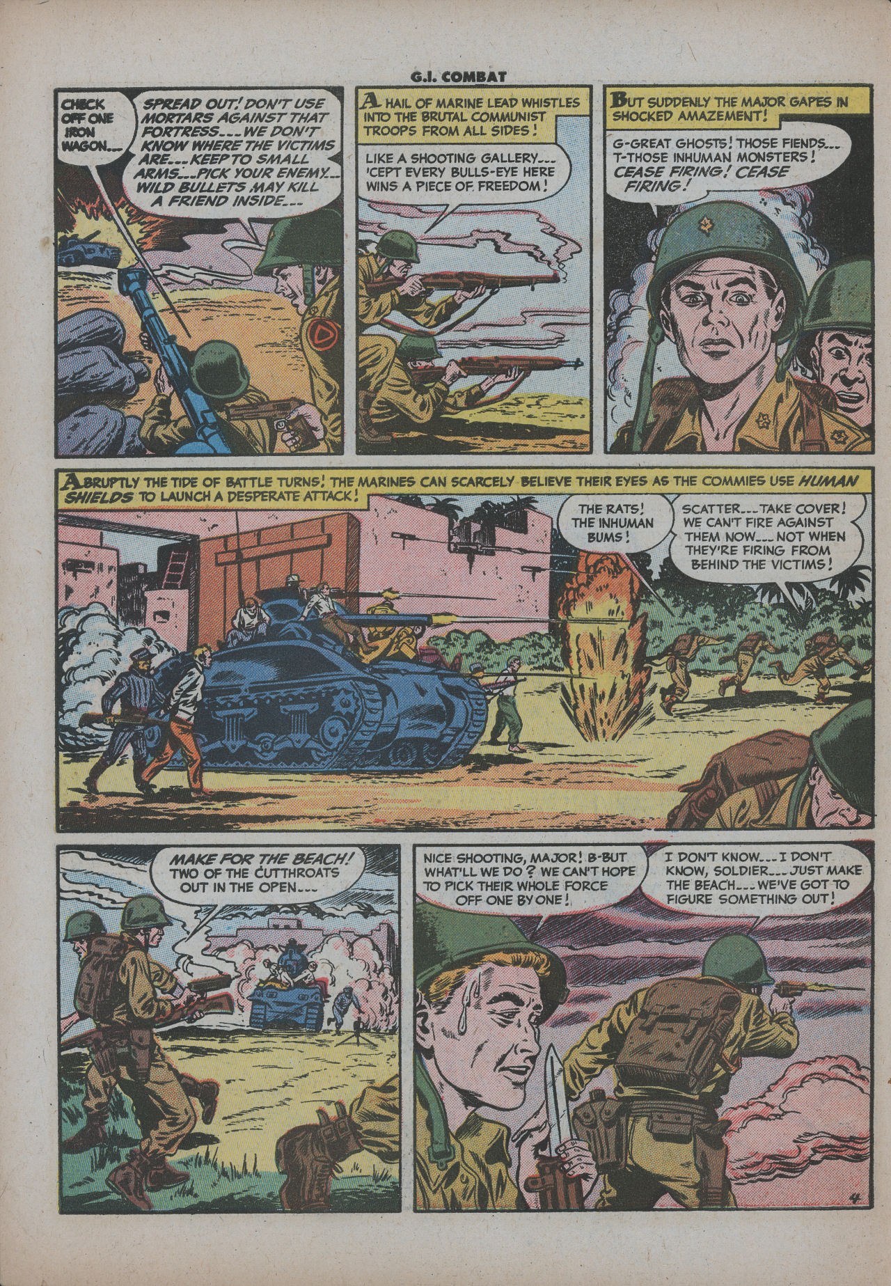 Read online G.I. Combat (1952) comic -  Issue #28 - 30