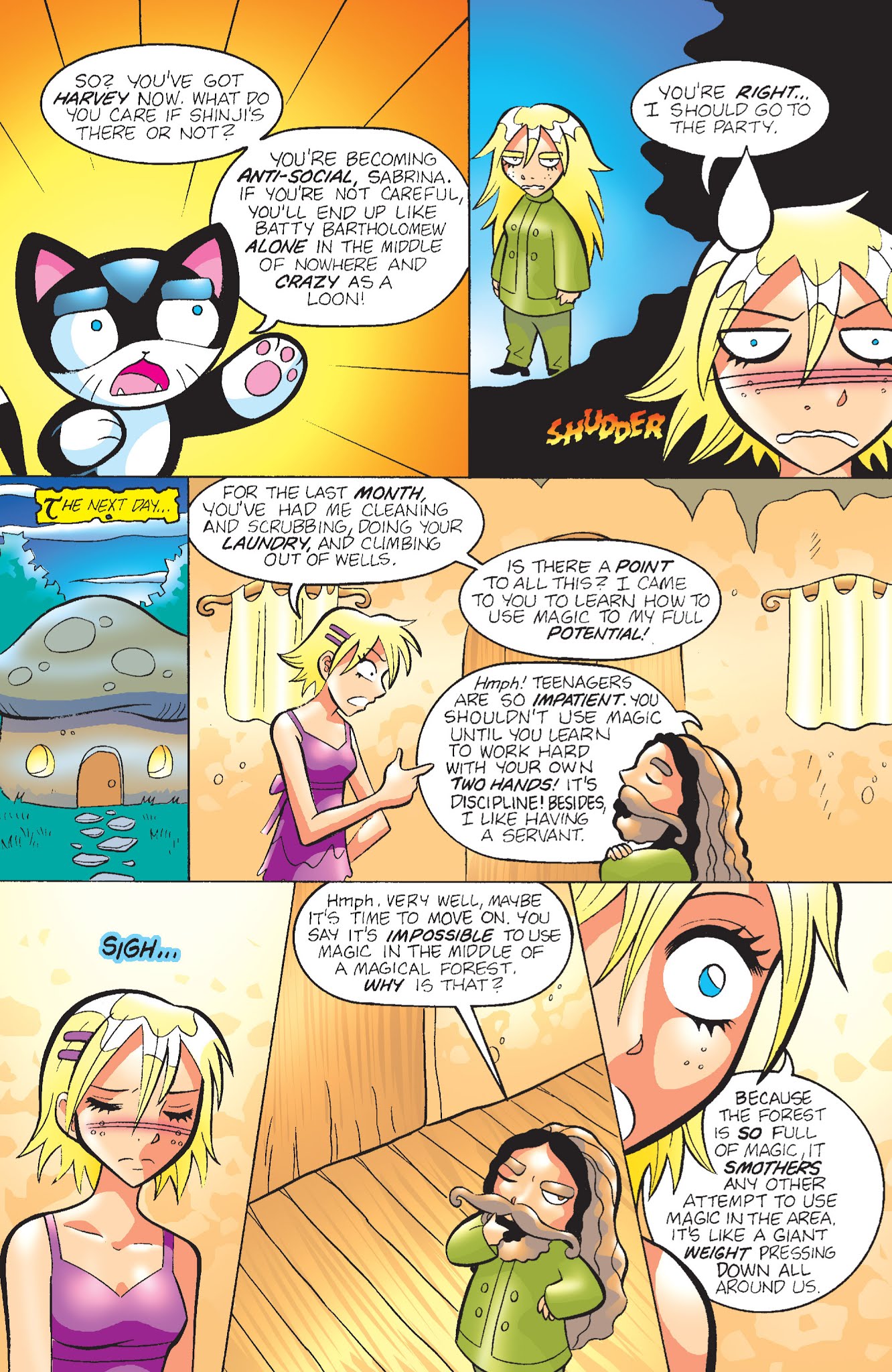 Read online Sabrina the Teenage Witch (2000) comic -  Issue #84 - 7