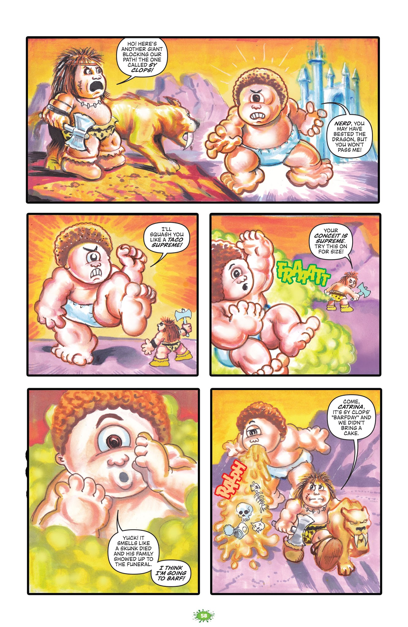 Read online Garbage Pail Kids comic -  Issue # TPB - 58