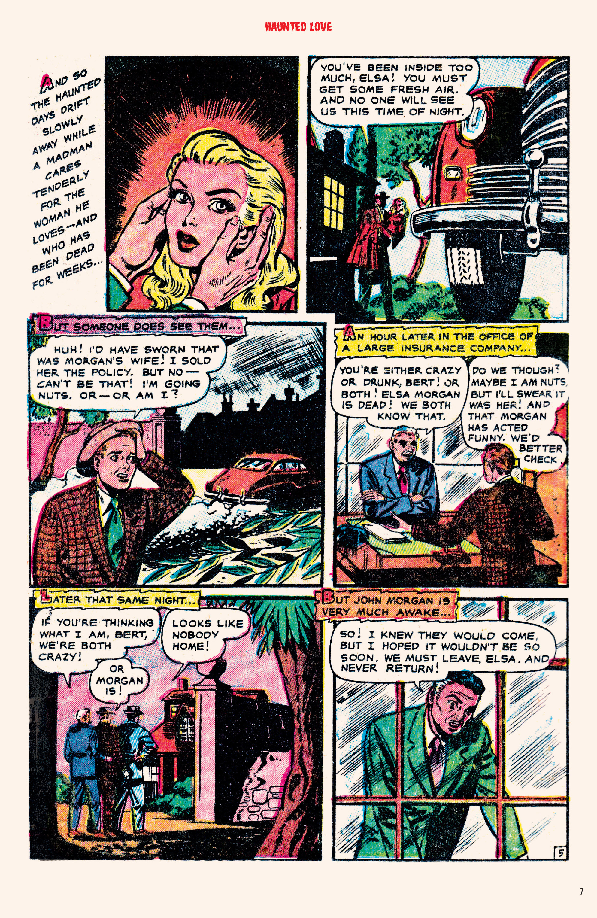 Read online Haunted Love comic -  Issue #3 - 7