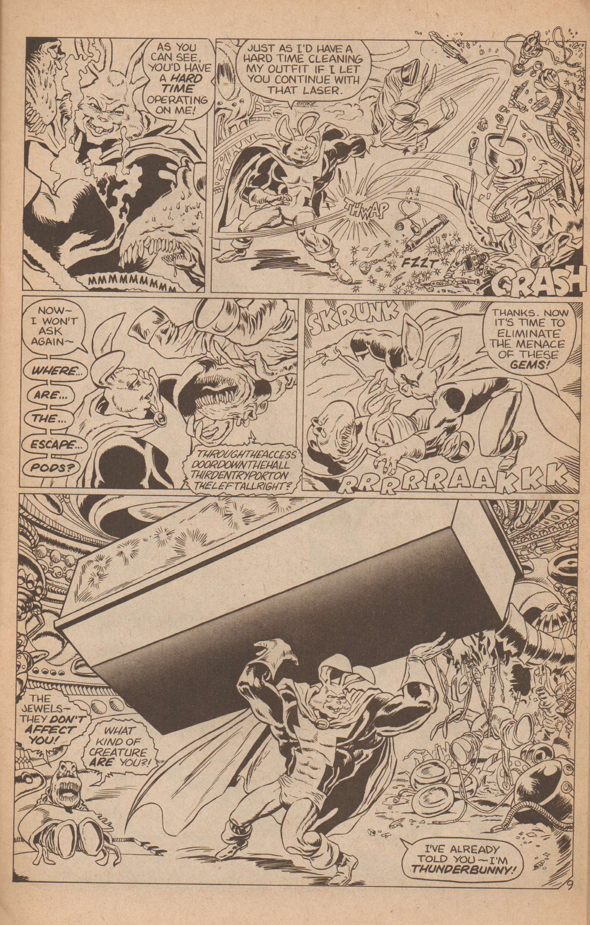 Read online Thunderbunny comic -  Issue #3 - 11