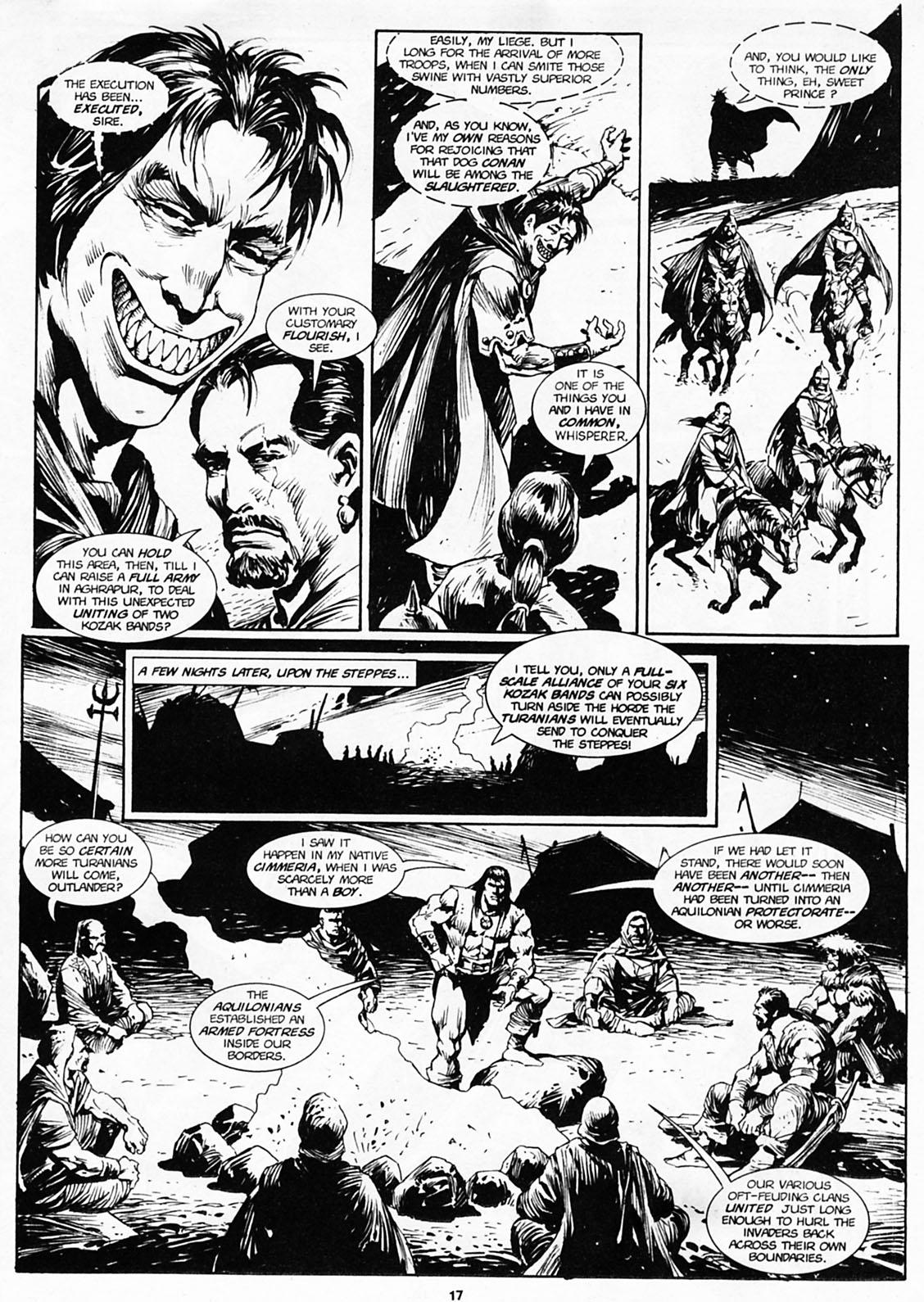 The Savage Sword Of Conan issue 218 - Page 17