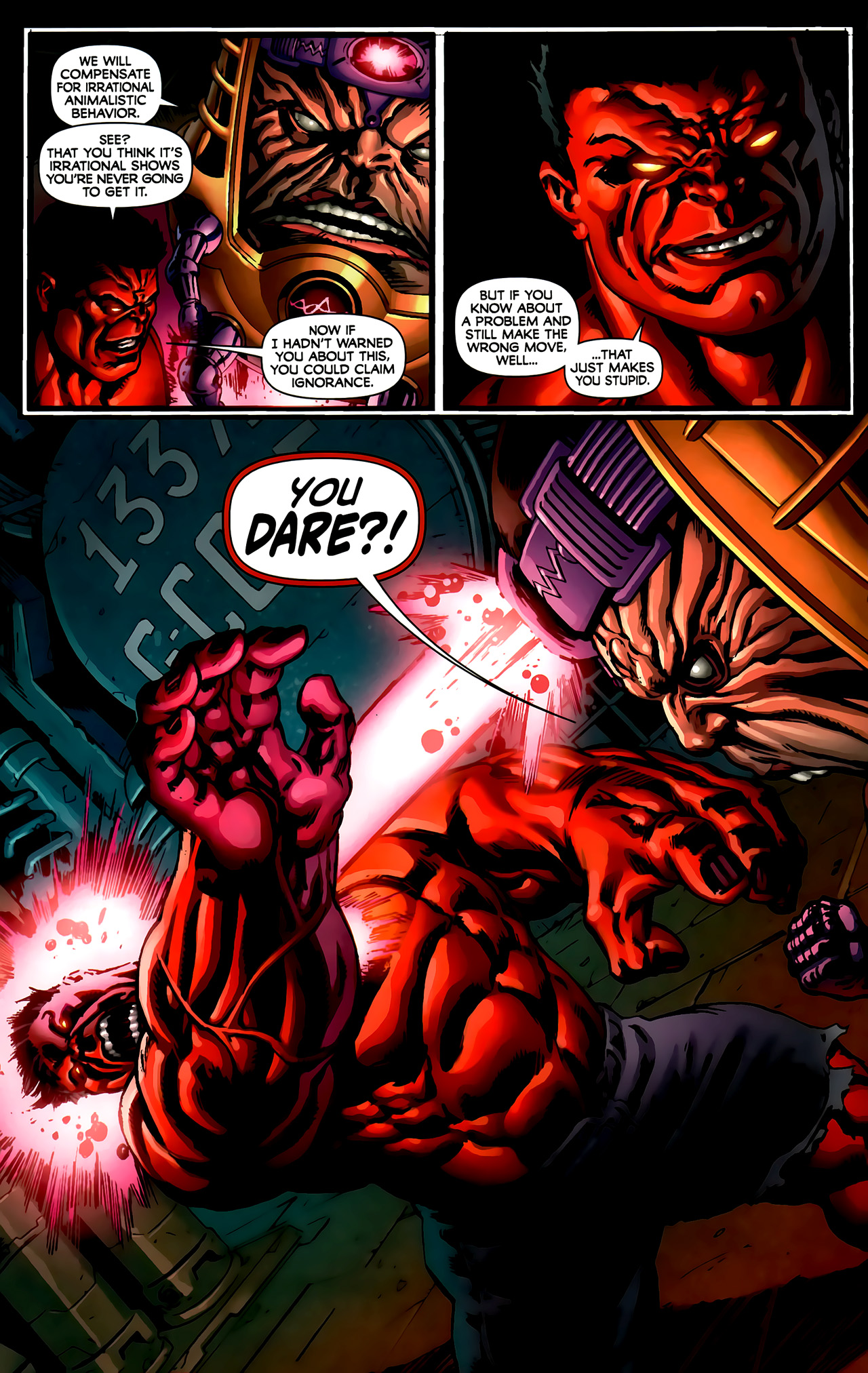 Read online Fall of the Hulks: Red Hulk comic -  Issue #4 - 6
