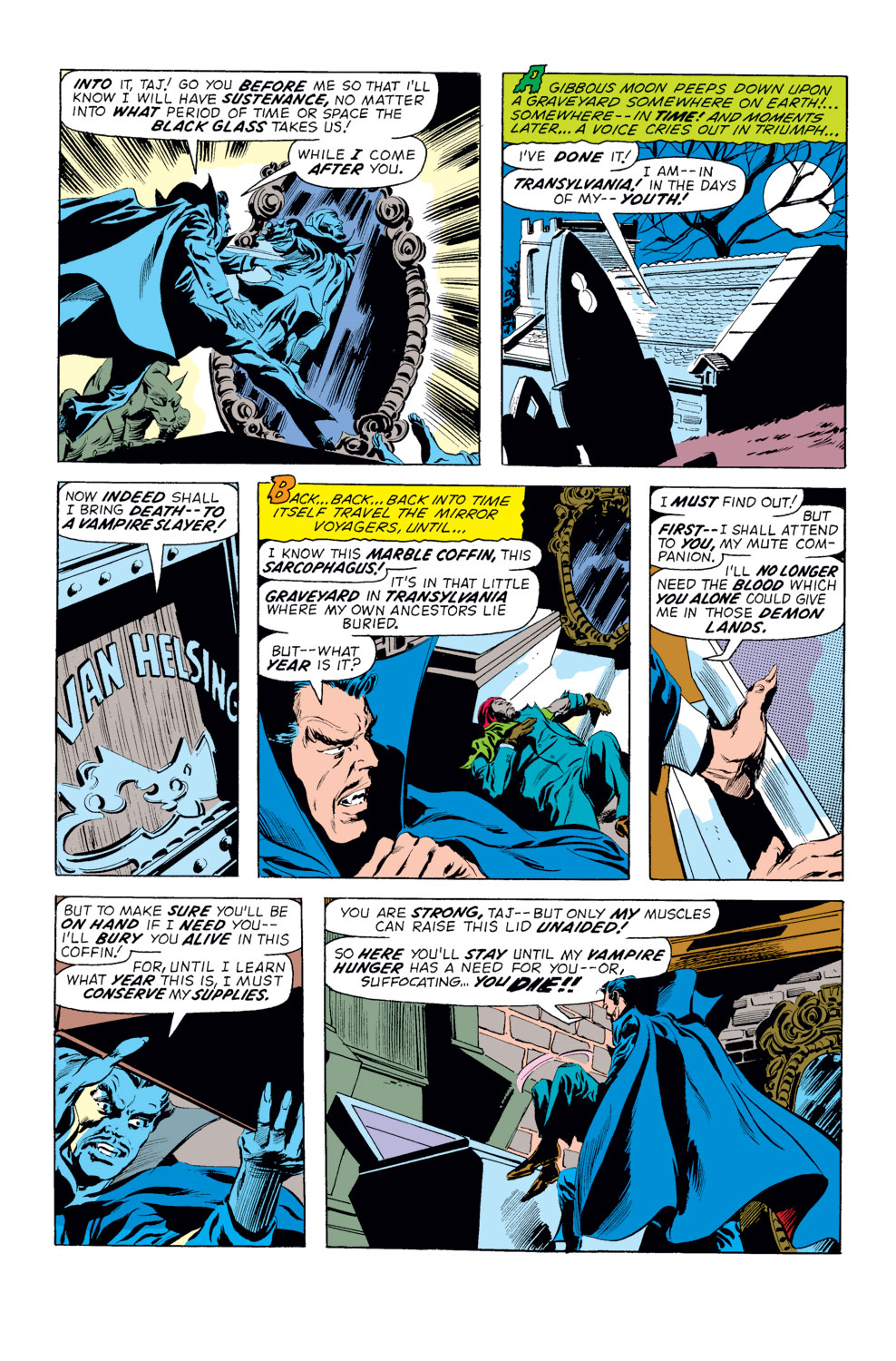Read online Tomb of Dracula (1972) comic -  Issue #5 - 8