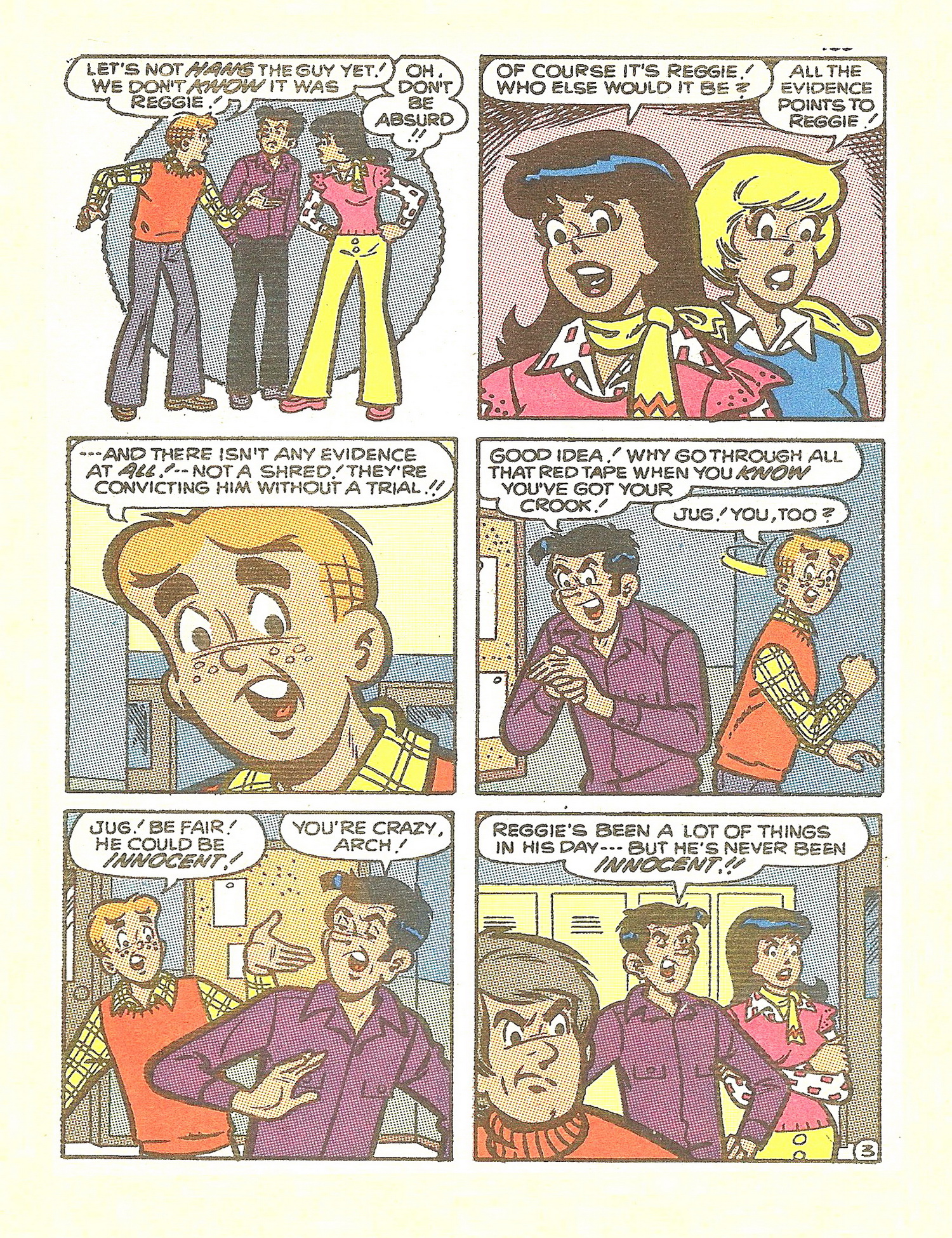 Read online Jughead Jones Comics Digest comic -  Issue #61 - 102