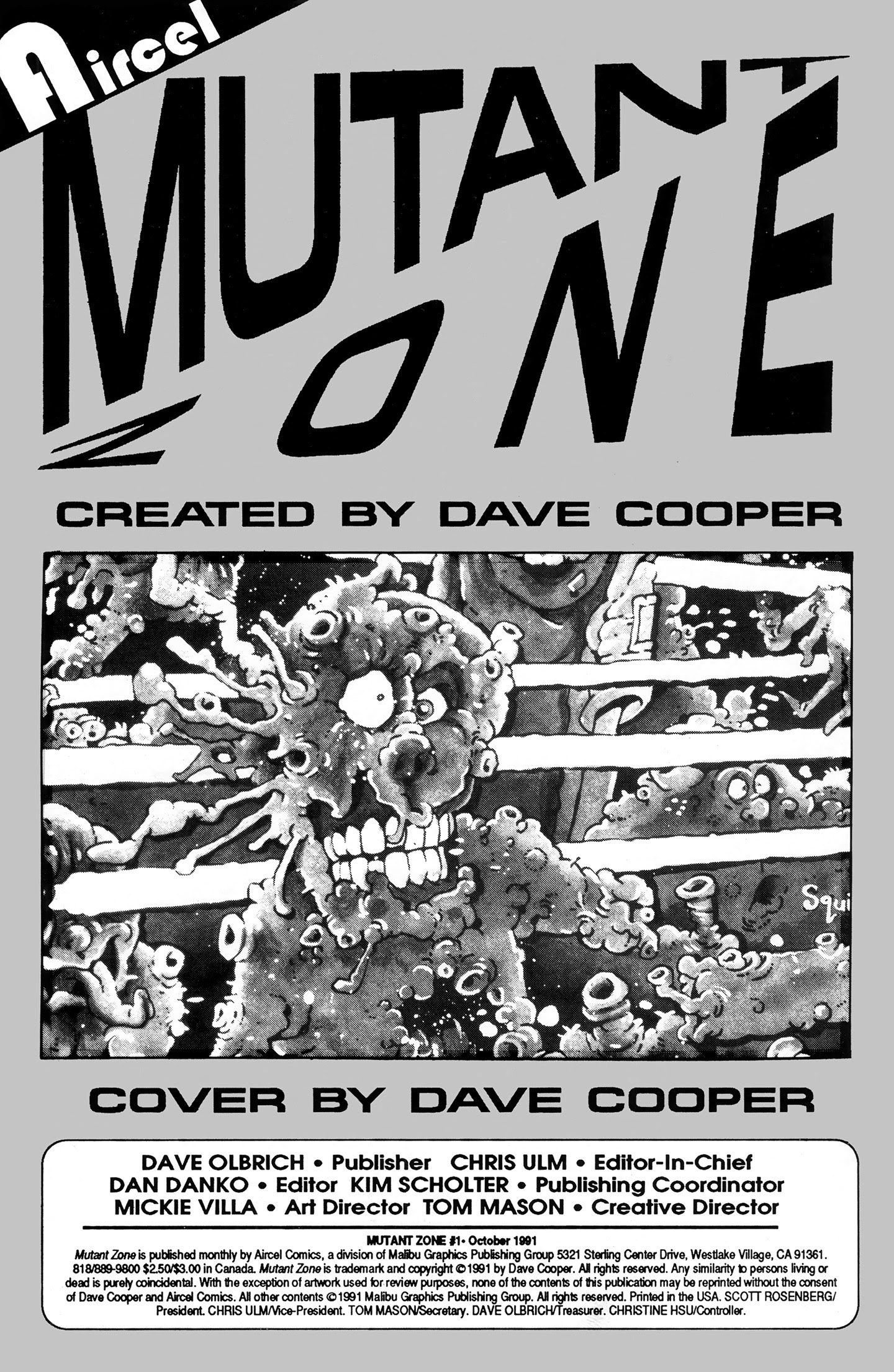 Read online Mutant Zone comic -  Issue #1 - 2