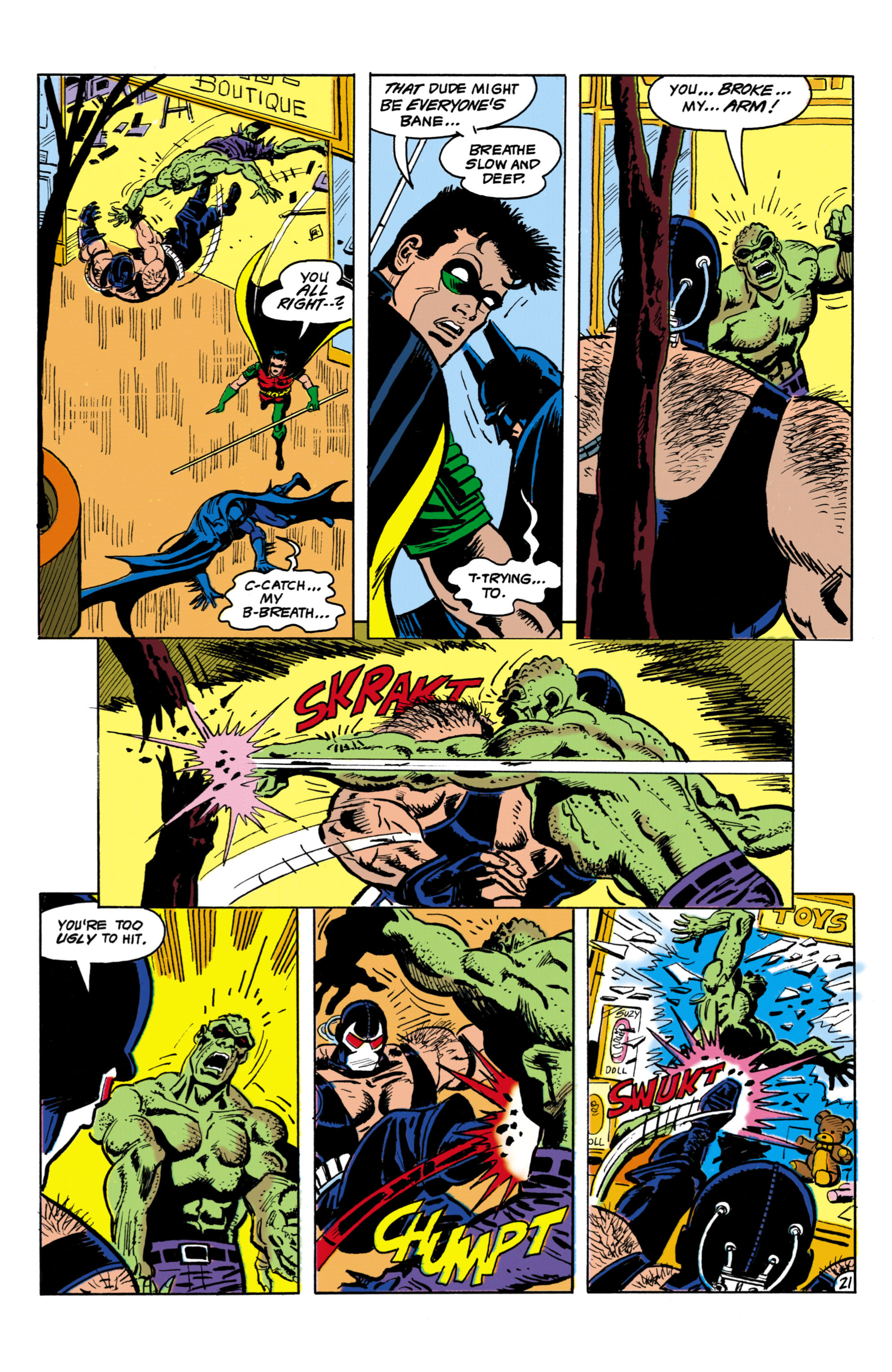 Read online Batman (1940) comic -  Issue #489 - 22