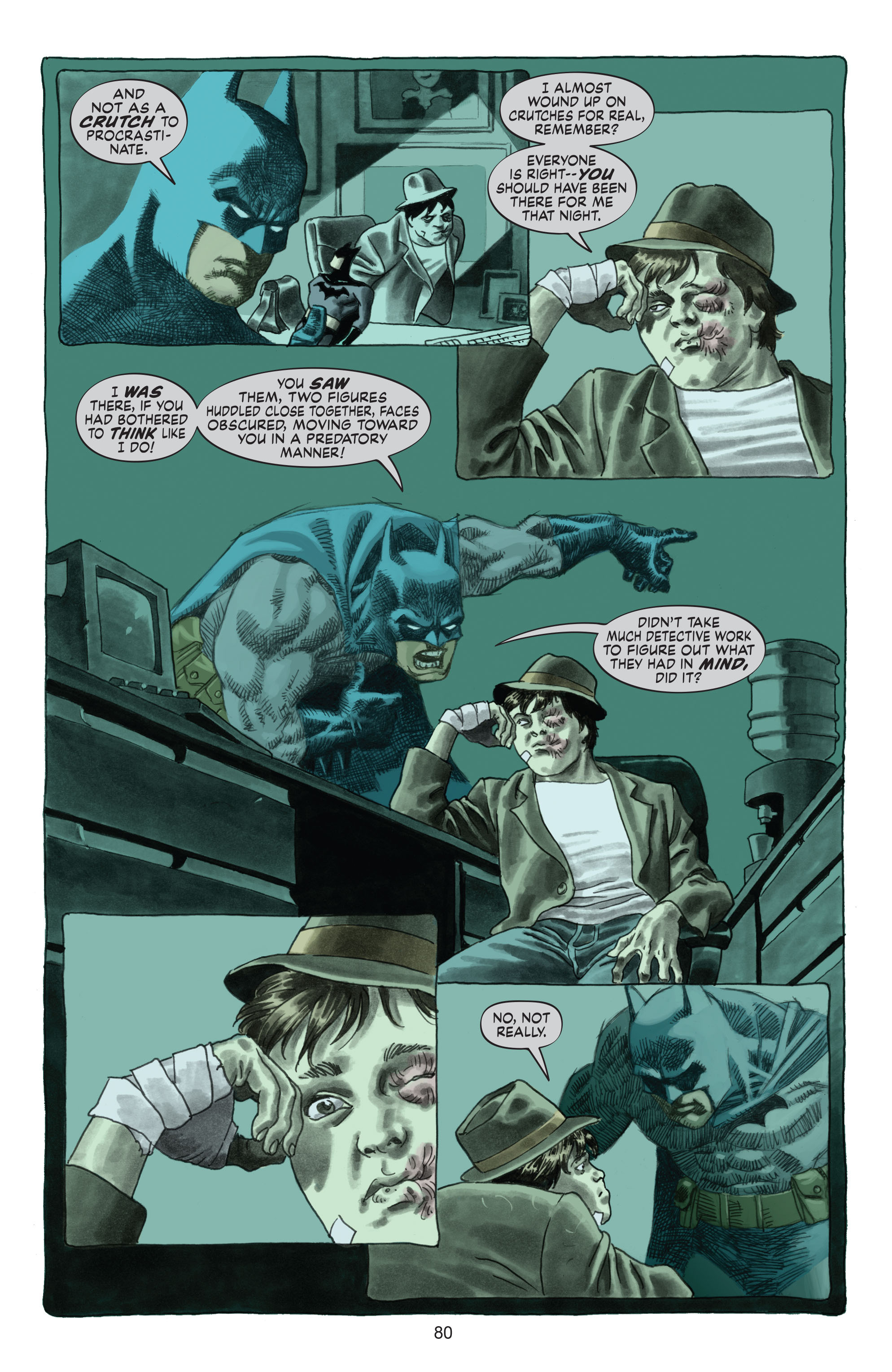 Read online Dark Night: A True Batman Story comic -  Issue # Full - 77