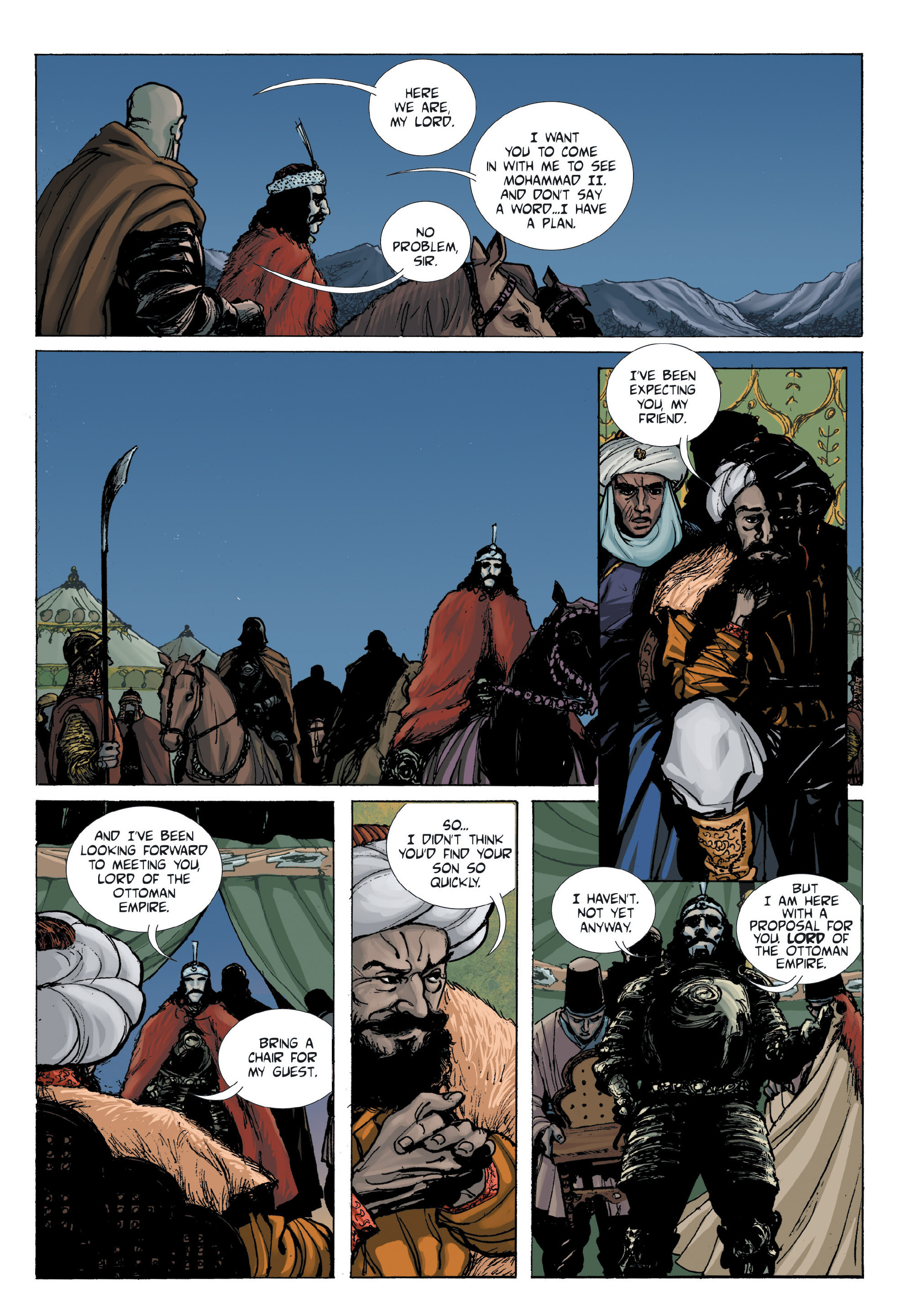 Read online Voivod: The True Story of Vlad the Impaler comic -  Issue # TPB - 78