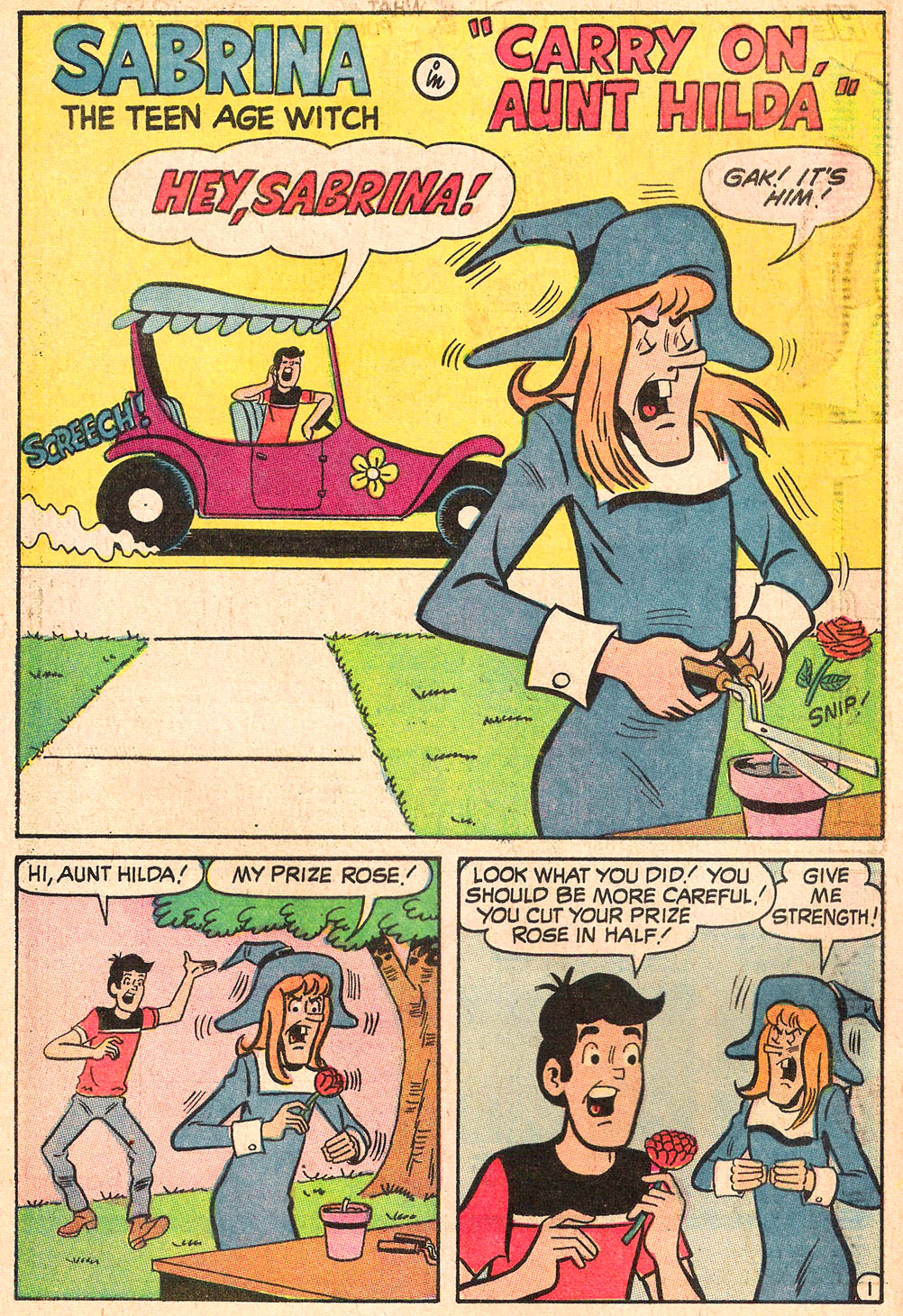 Read online Archie's TV Laugh-Out comic -  Issue #6 - 60