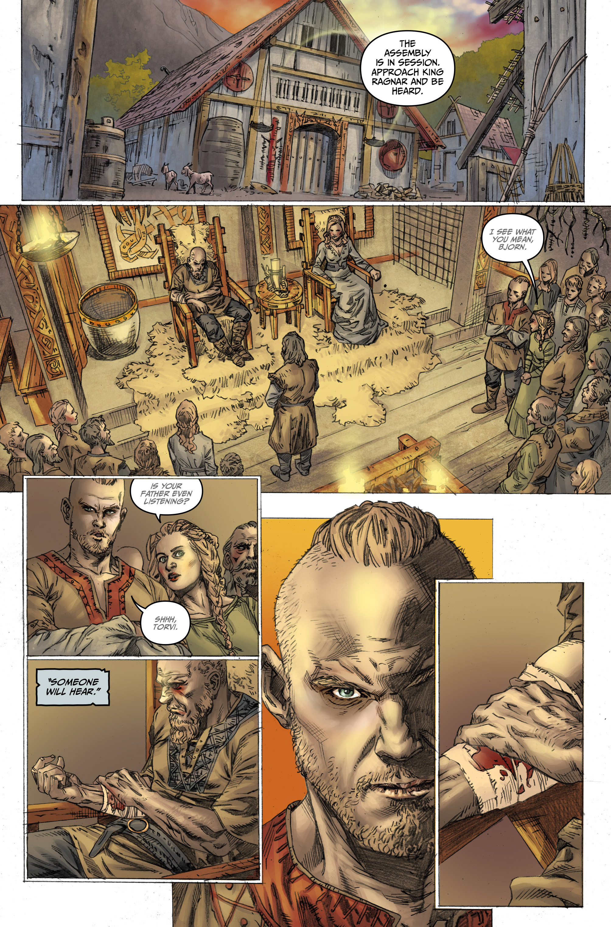 Read online Vikings: Uprising comic -  Issue #2 - 16