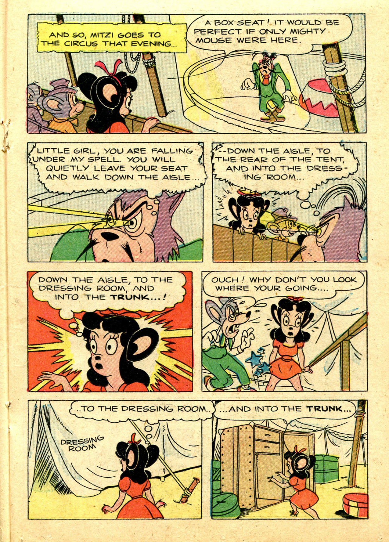 Read online Paul Terry's Mighty Mouse Comics comic -  Issue #44 - 43