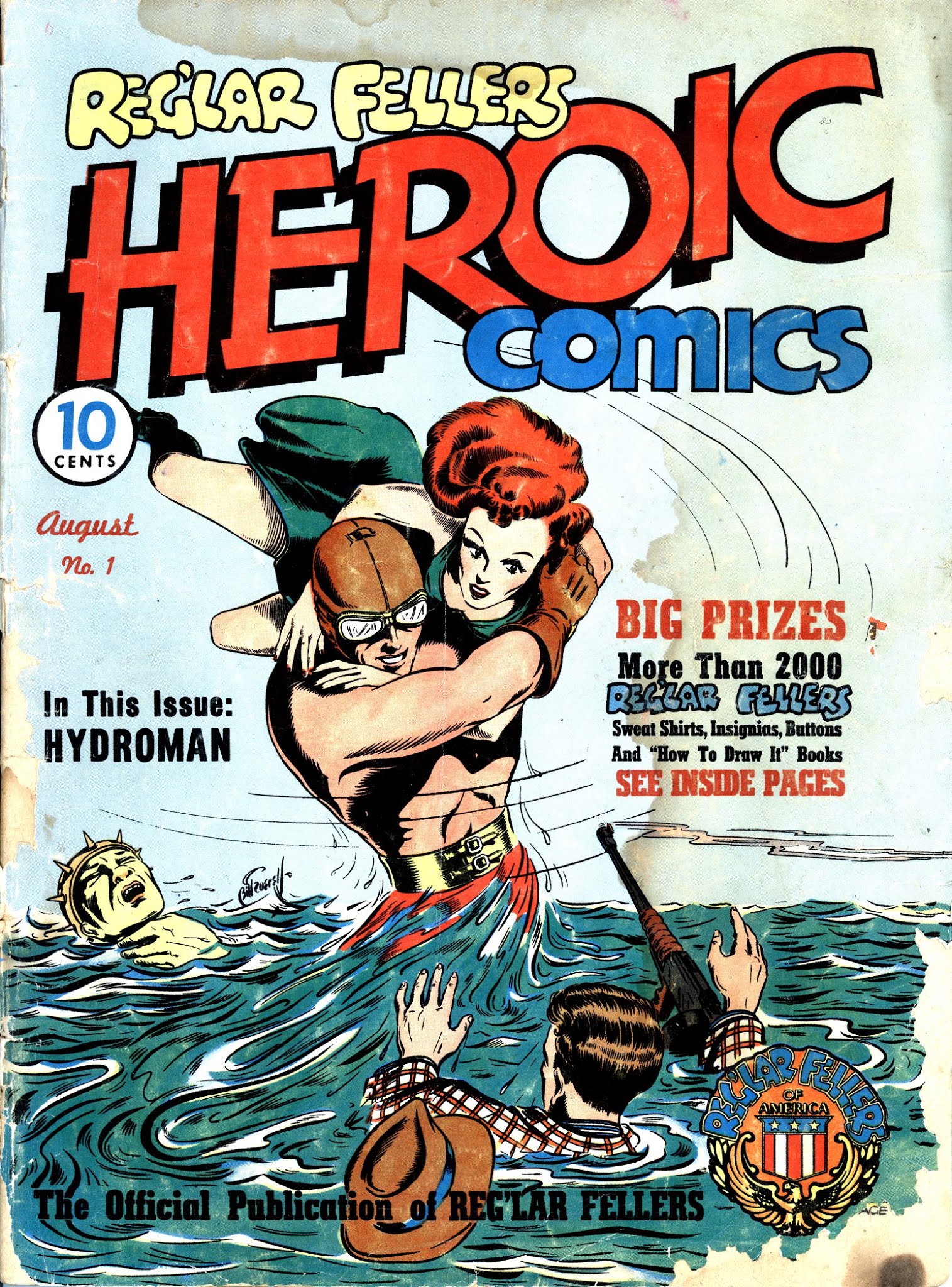 Read online Reg'lar Fellers Heroic Comics comic -  Issue #1 - 1