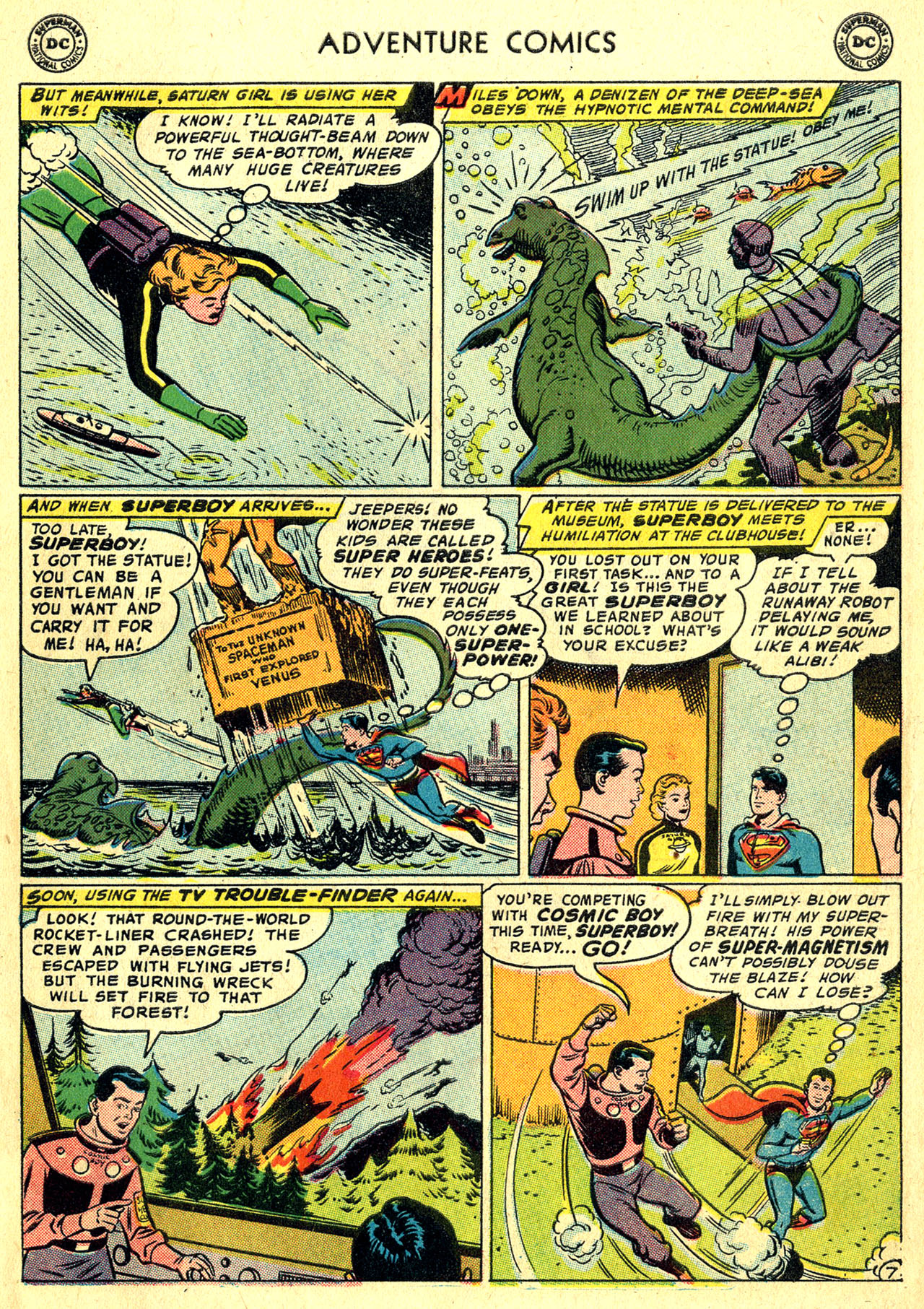 Read online Adventure Comics (1938) comic -  Issue #247 - 9