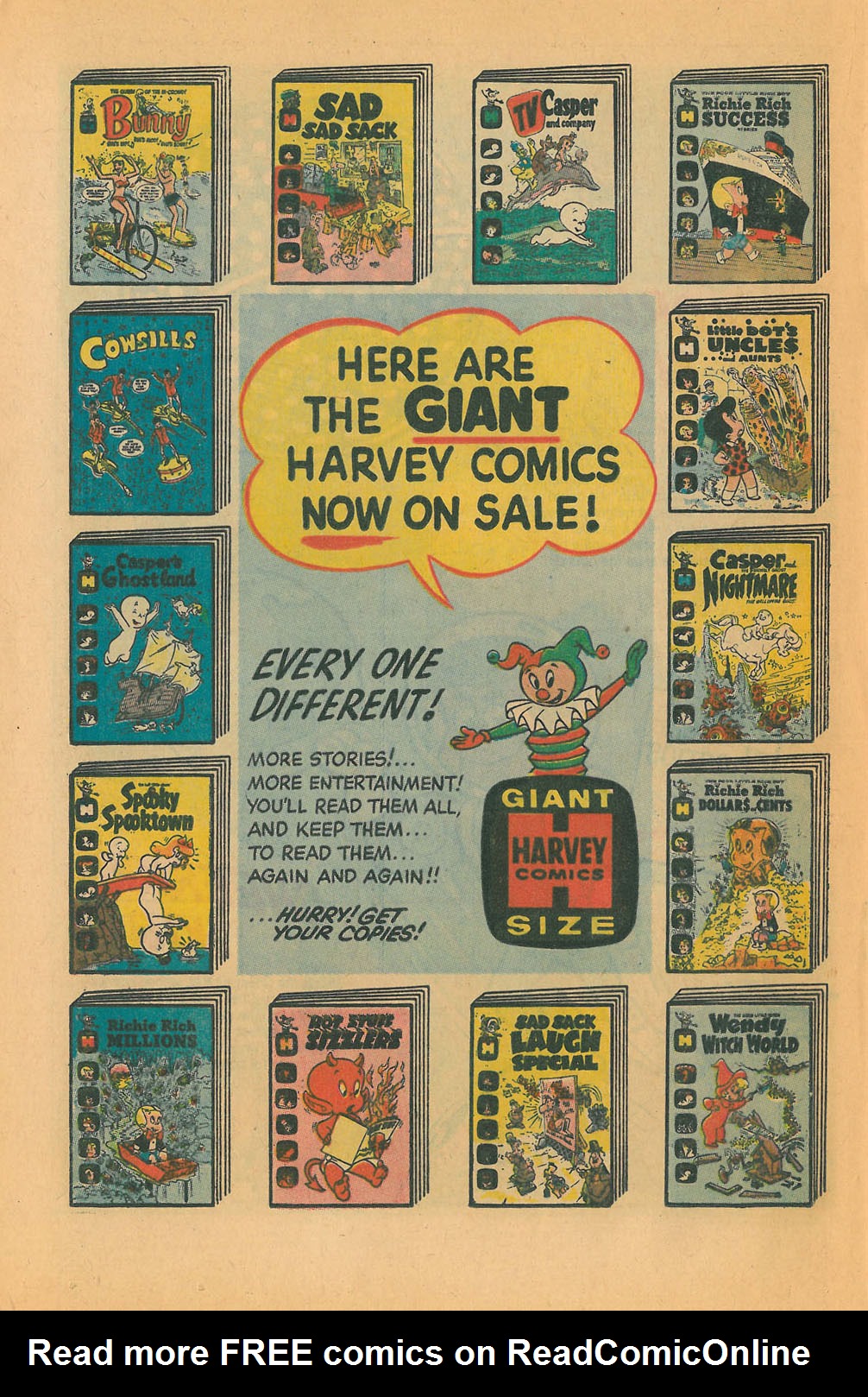 Read online Little Audrey And Melvin comic -  Issue #36 - 19