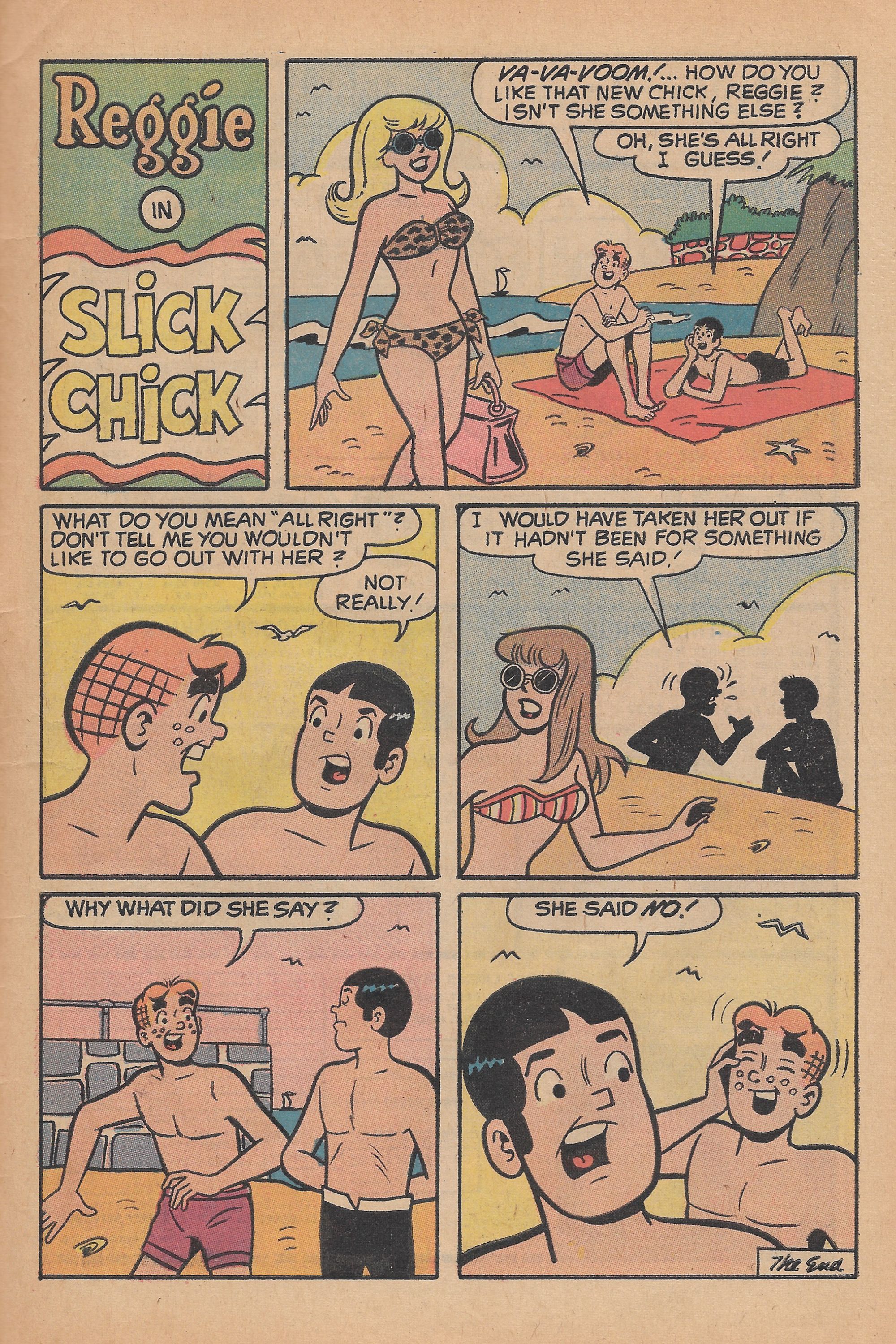 Read online Reggie and Me (1966) comic -  Issue #50 - 43