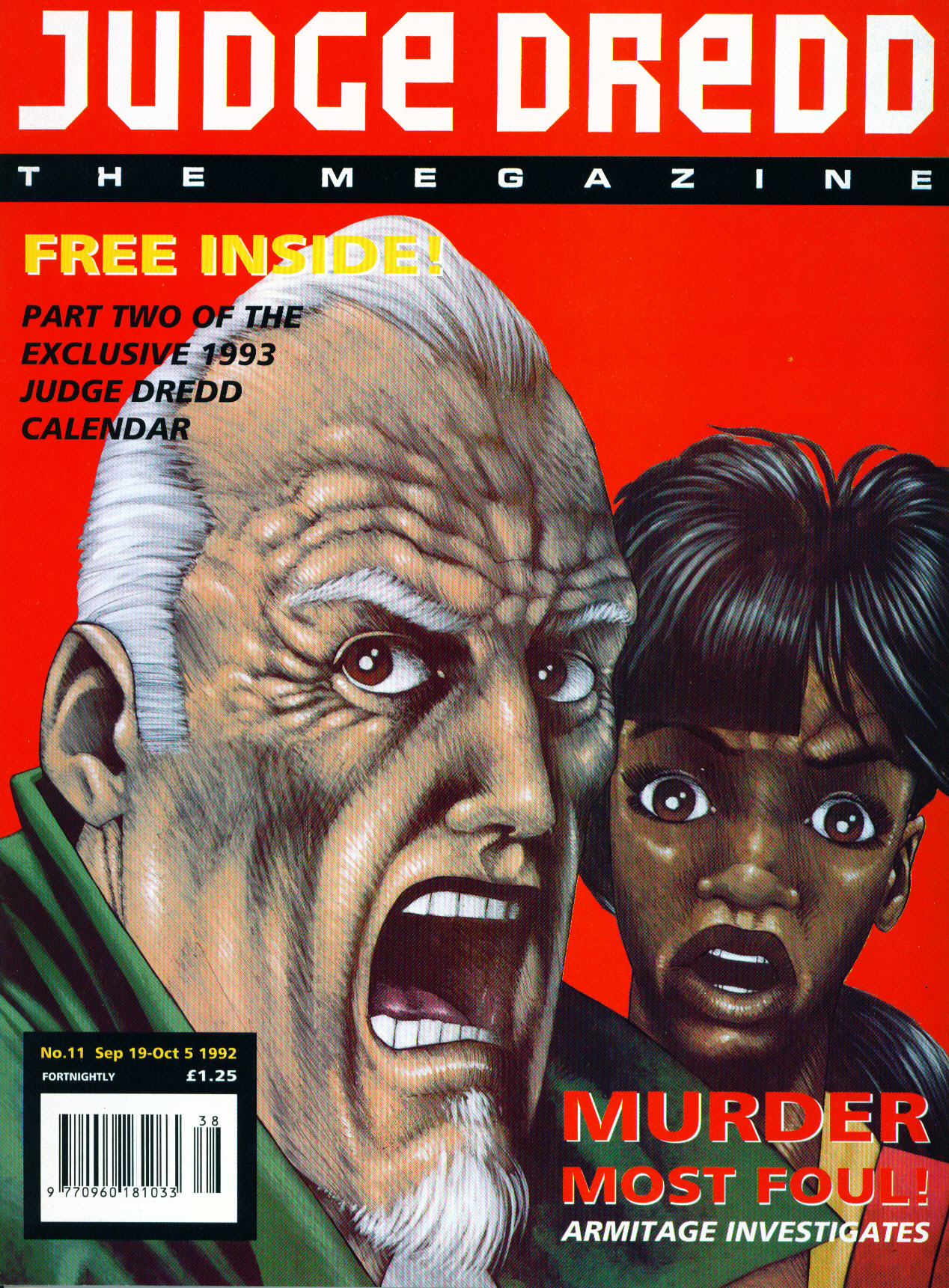 Read online Judge Dredd: The Megazine (vol. 2) comic -  Issue #11 - 1