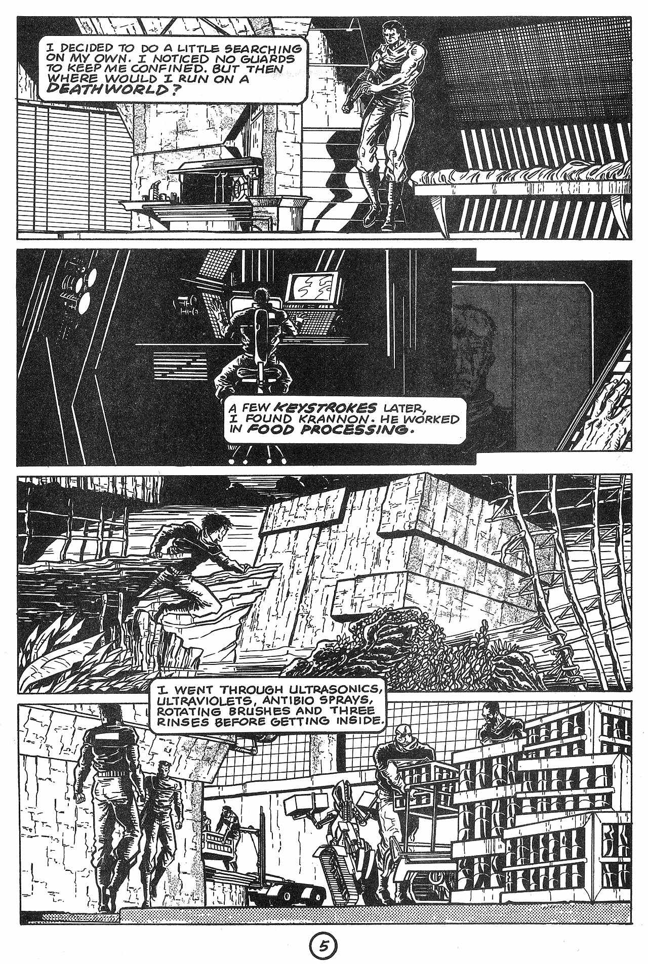 Read online Deathworld comic -  Issue #3 - 7