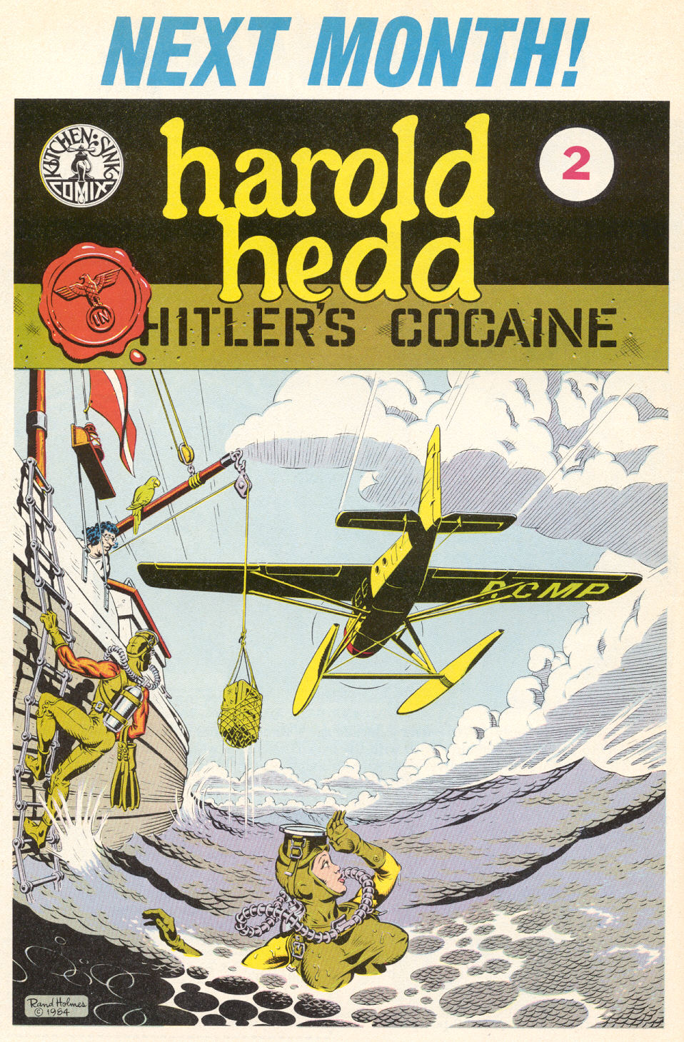 Read online Harold Hedd in "Hitler's Cocaine" comic -  Issue #1 - 34