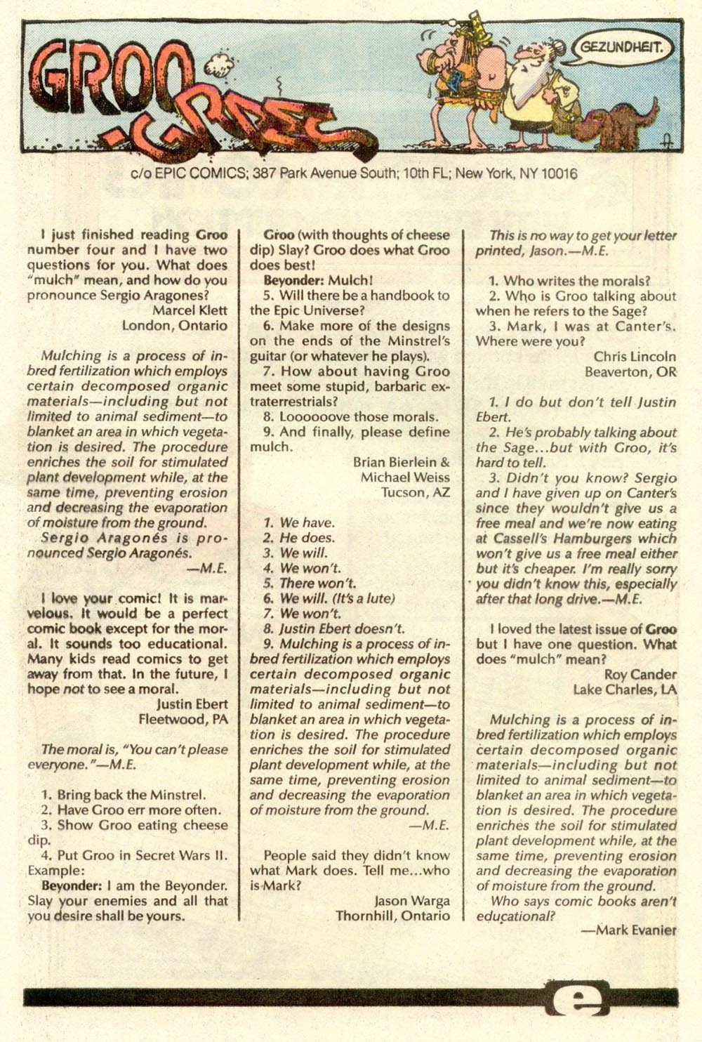 Read online Sergio Aragonés Groo the Wanderer comic -  Issue #9 - 23