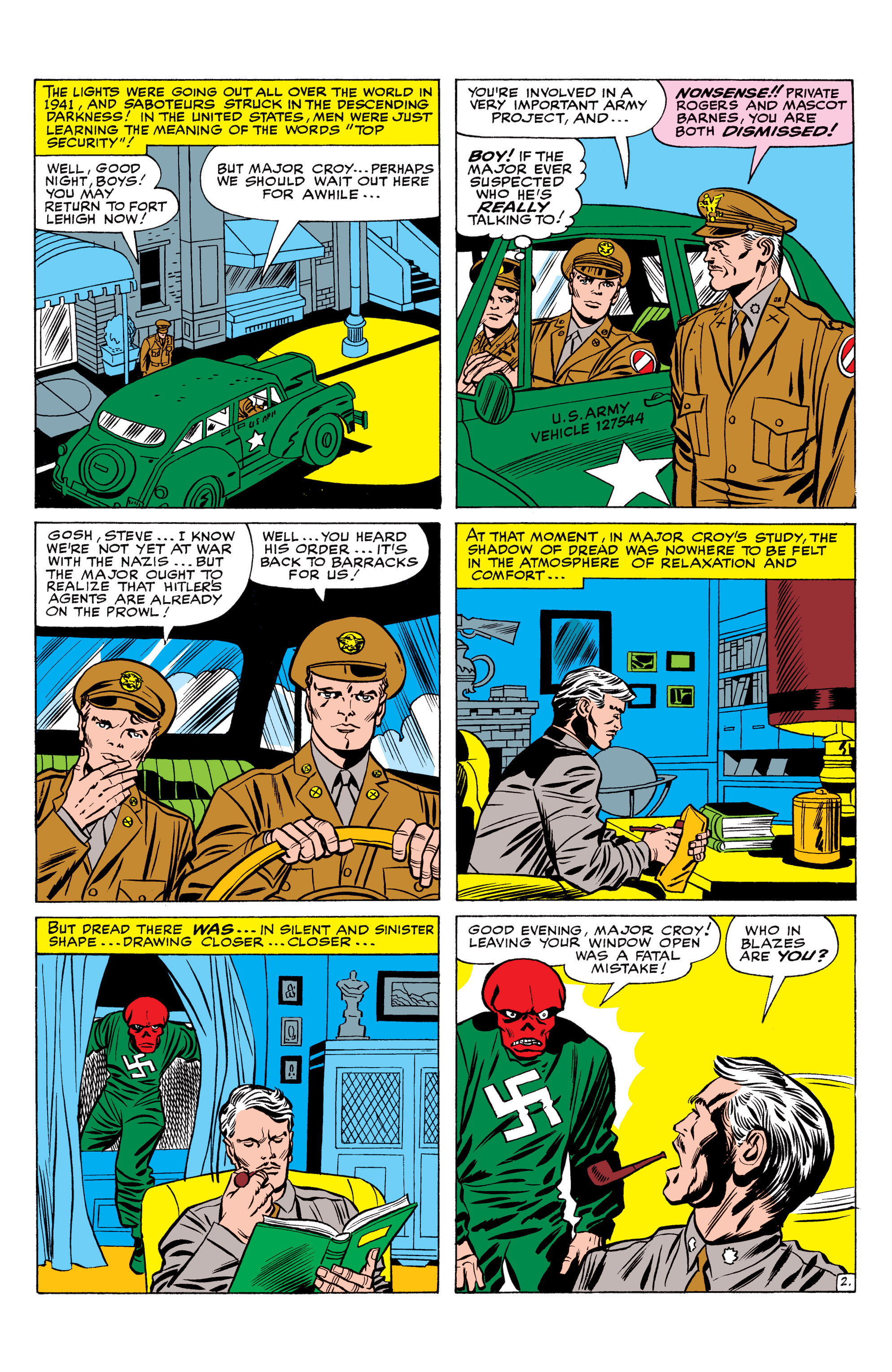 Read online Marvel Masterworks: Captain America comic -  Issue # TPB 1 (Part 1) - 74