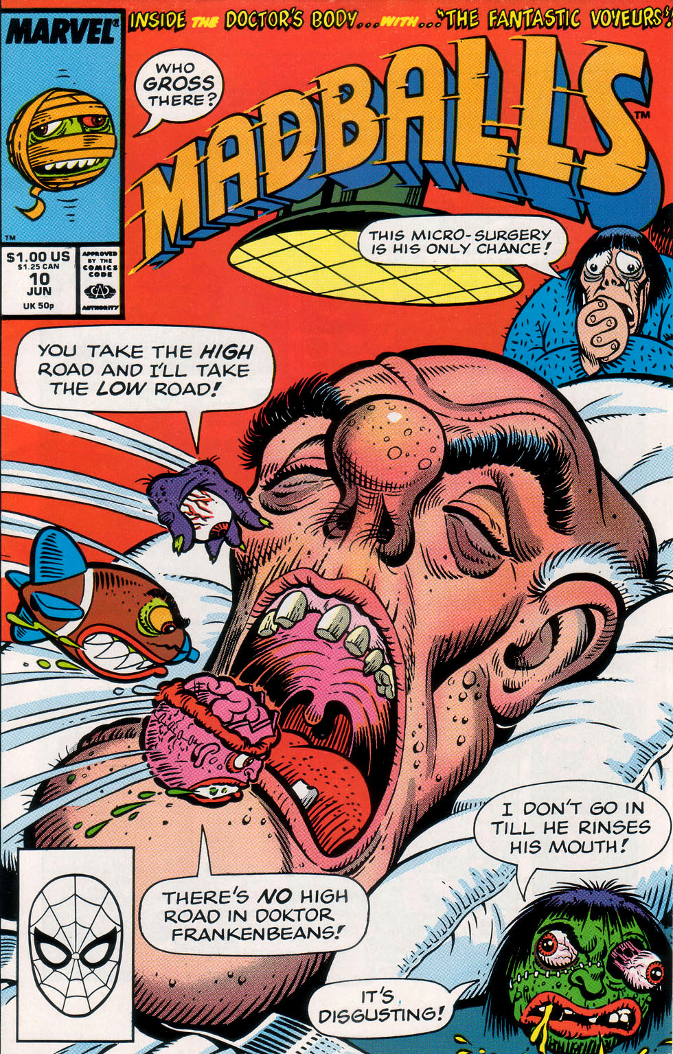 Read online Madballs comic -  Issue #10 - 1