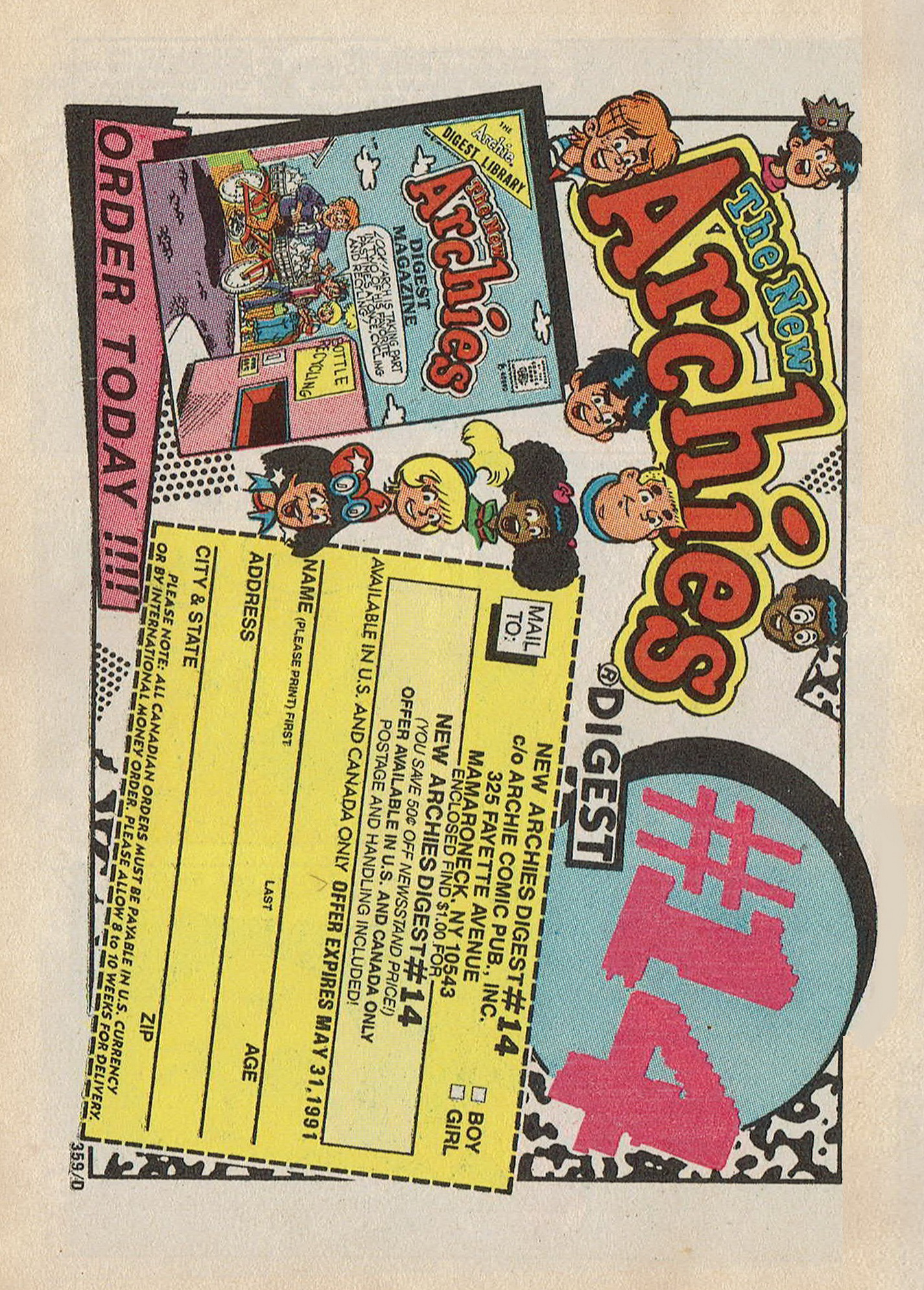 Read online Archie Annual Digest Magazine comic -  Issue #58 - 84