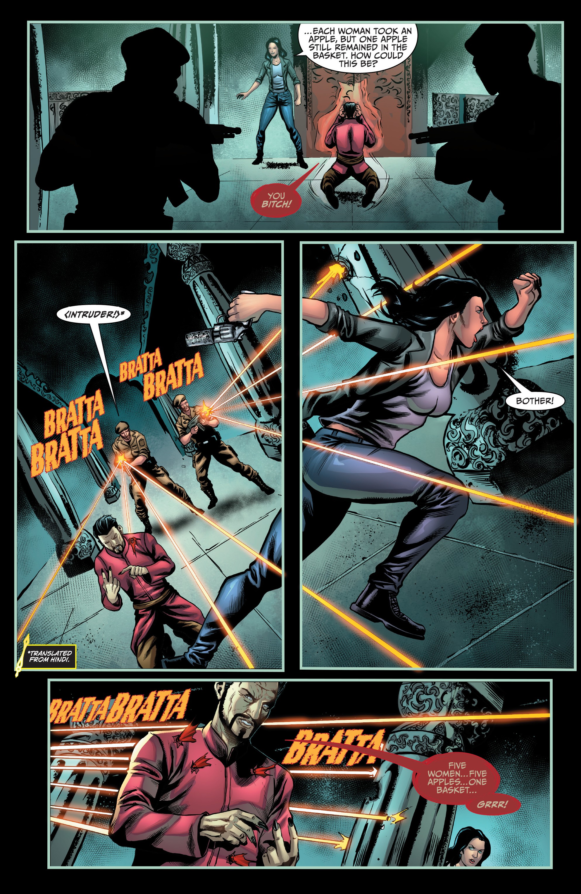 Read online Van Helsing: Sword of Heaven comic -  Issue #4 - 13