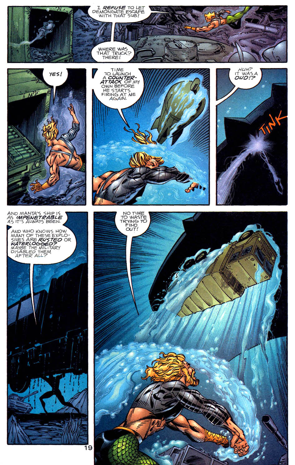 Aquaman (1994) Issue #58 #64 - English 19
