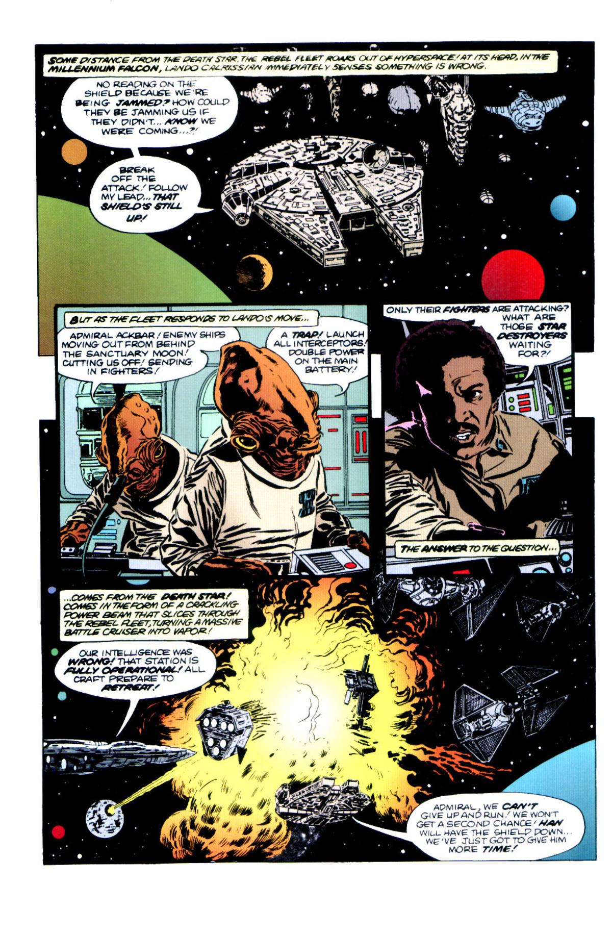 Read online Classic Star Wars: Return of the Jedi comic -  Issue #2 - 23