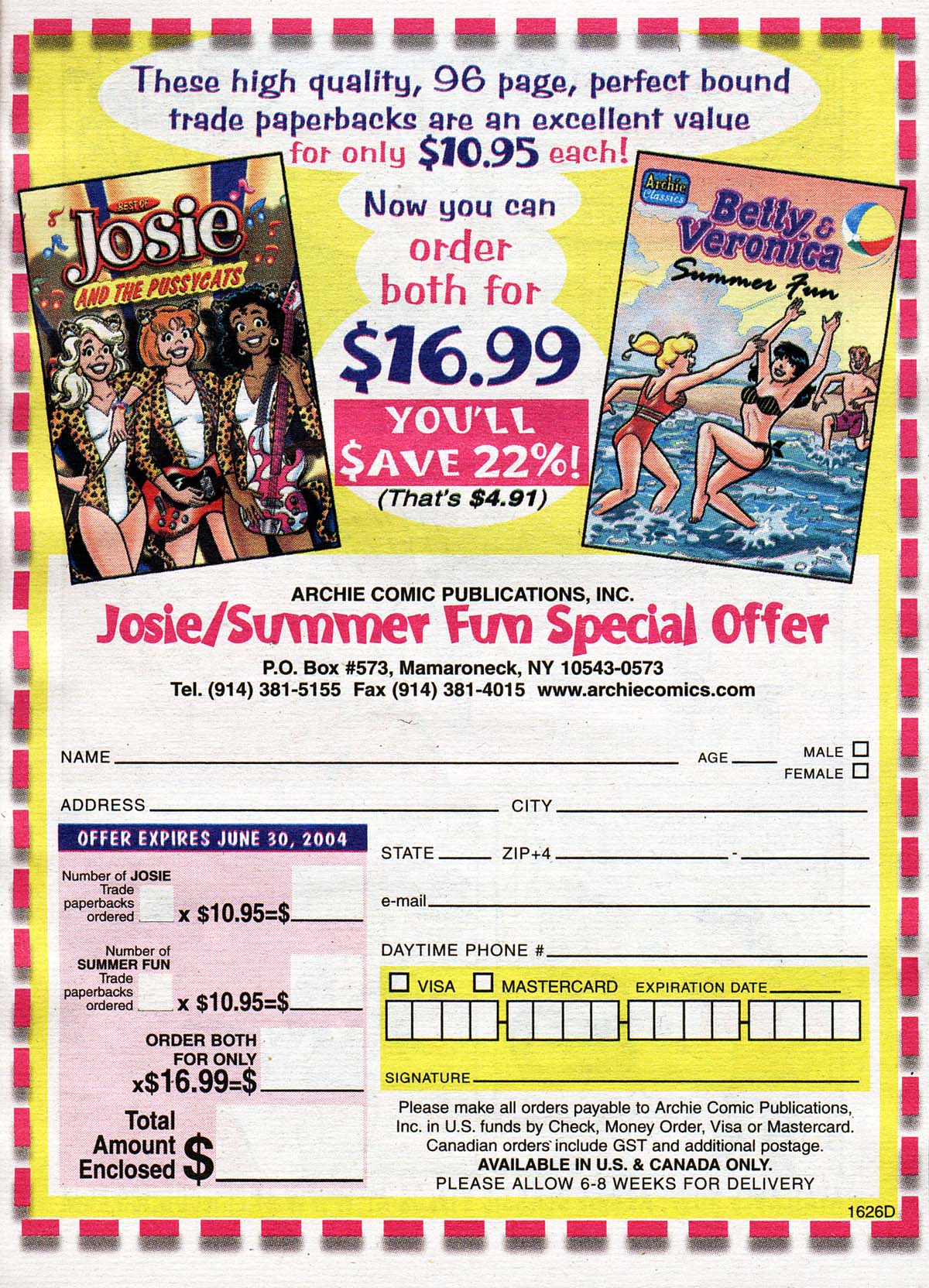 Read online Betty and Veronica Digest Magazine comic -  Issue #146 - 22