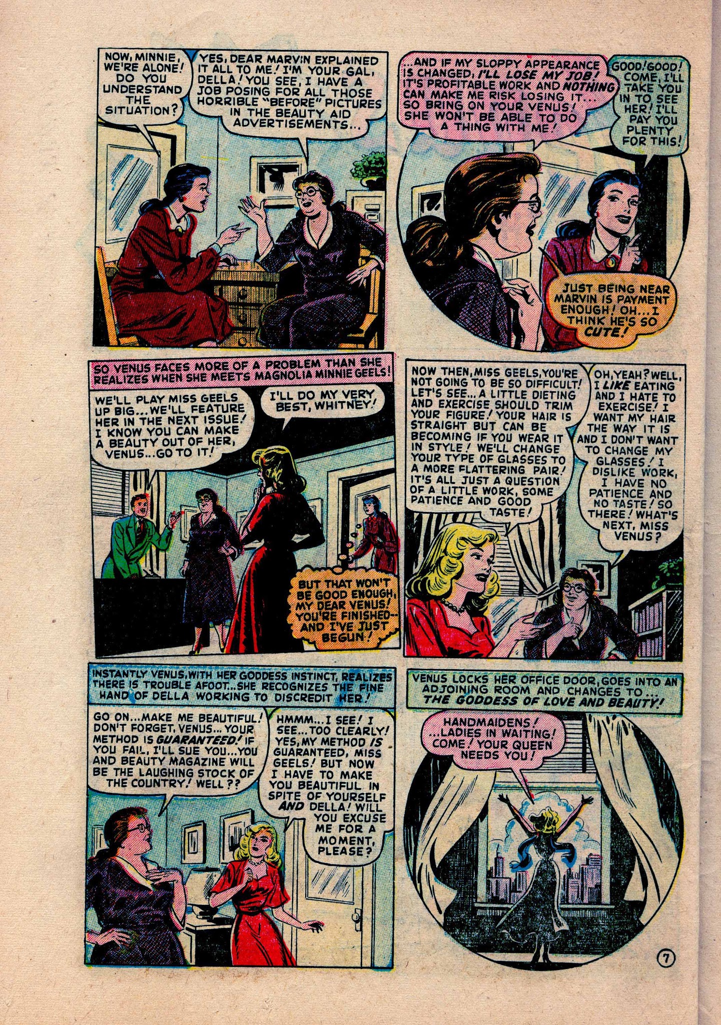Read online Venus (1948) comic -  Issue #9 - 40
