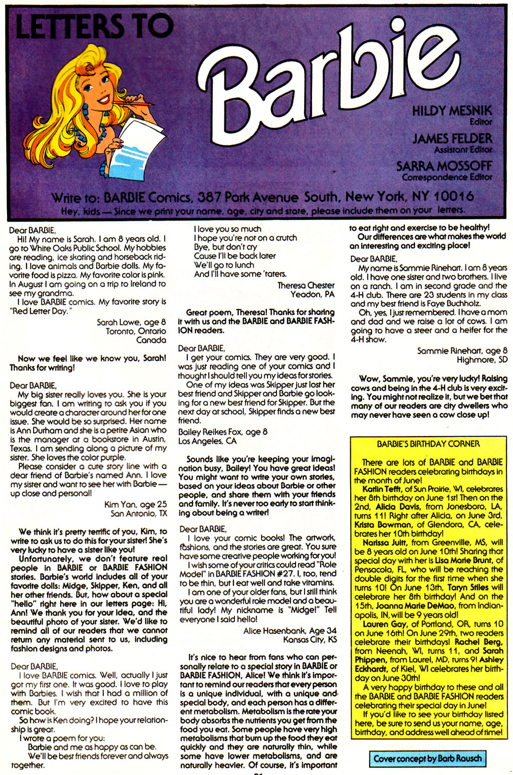 Read online Barbie comic -  Issue #32 - 25