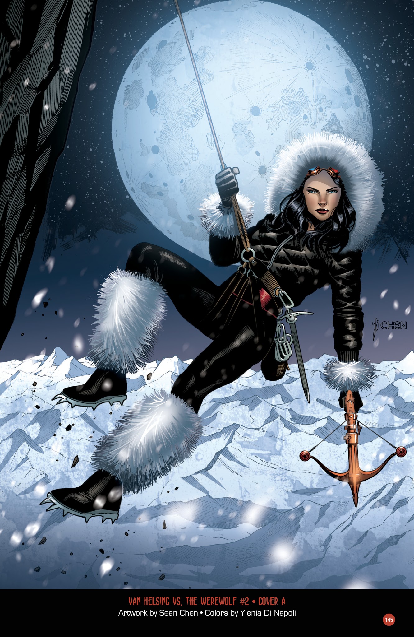 Read online Van Helsing vs. Werewolf comic -  Issue # _TPB 1 - 145