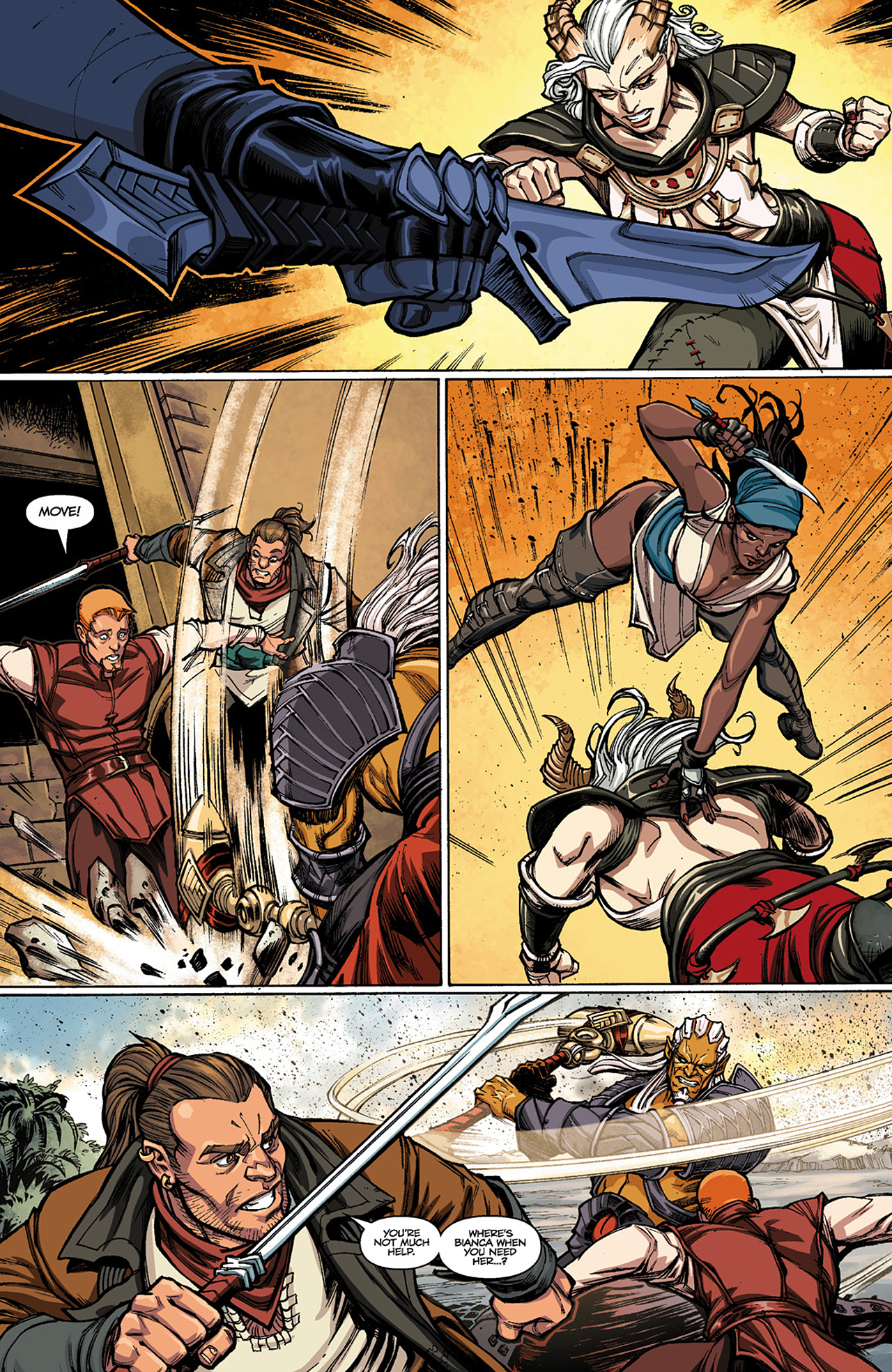 Read online Dragon Age: Those Who Speak comic -  Issue #3 - 13