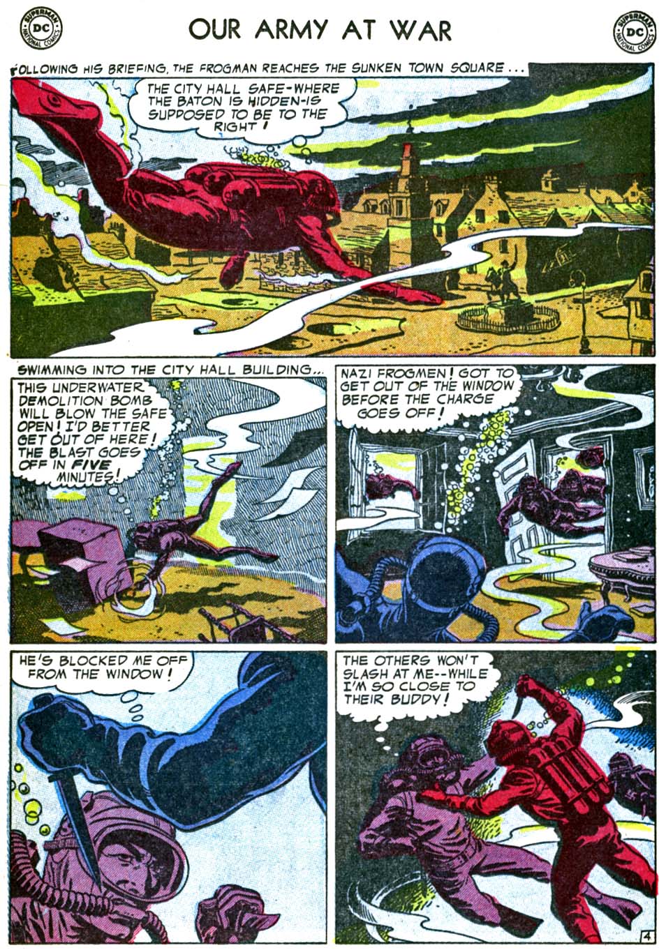 Read online Our Army at War (1952) comic -  Issue #26 - 14