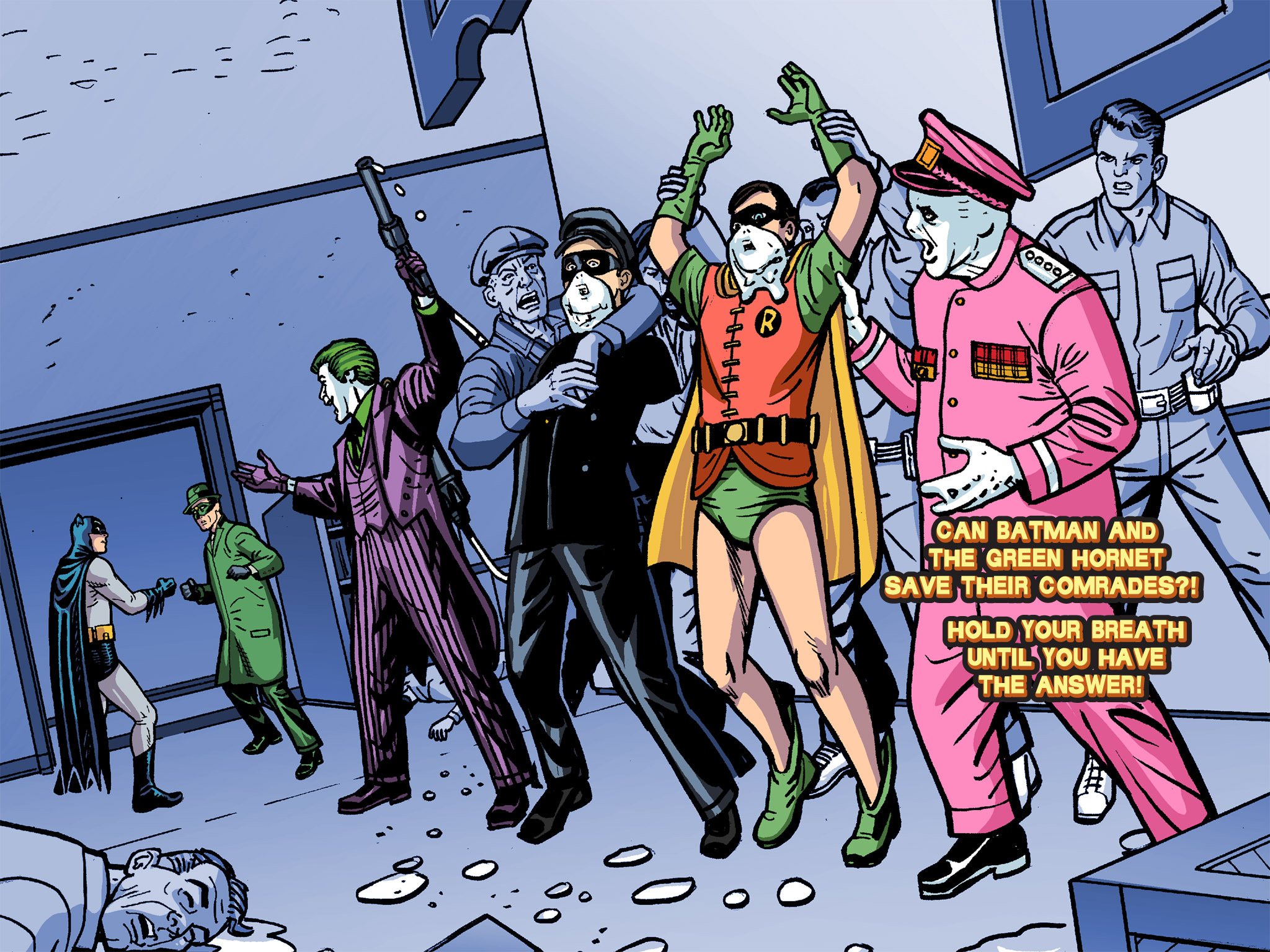 Read online Batman '66 Meets the Green Hornet [II] comic -  Issue #4 - 117