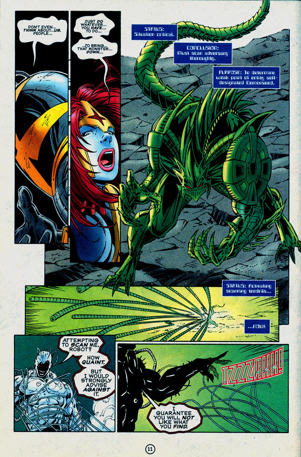 Read online UltraForce (1995) comic -  Issue #15 - 12